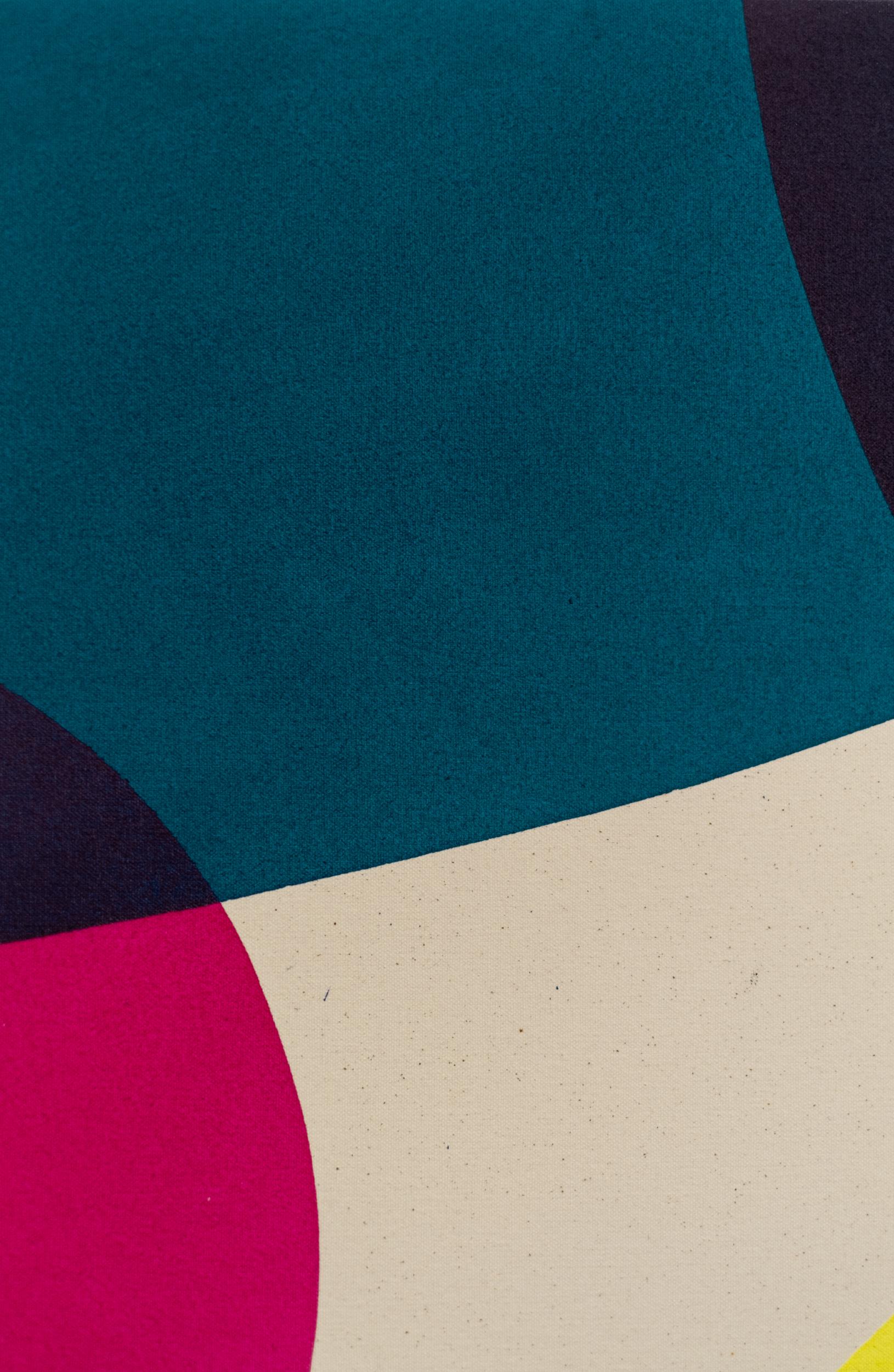 Colour Study 1 - minimalista, contemporaneo, astratto, acrilico su tela in vendita 1