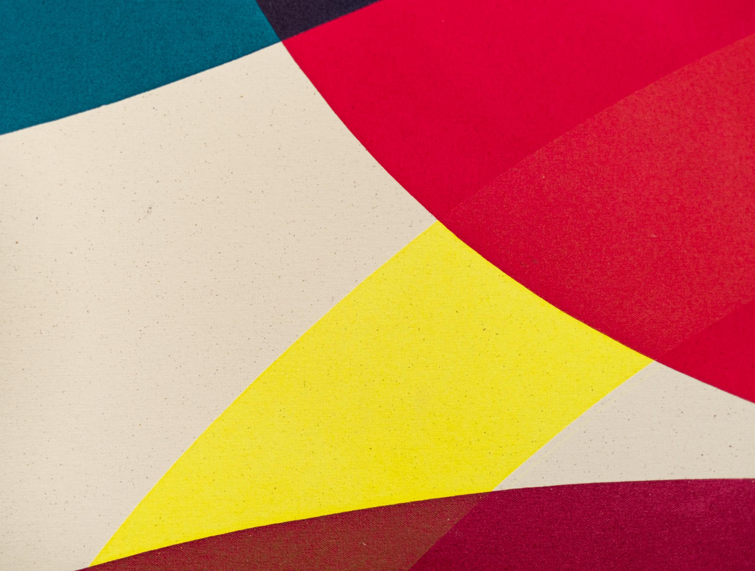 Colour Study 1 - minimalista, contemporaneo, astratto, acrilico su tela in vendita 2