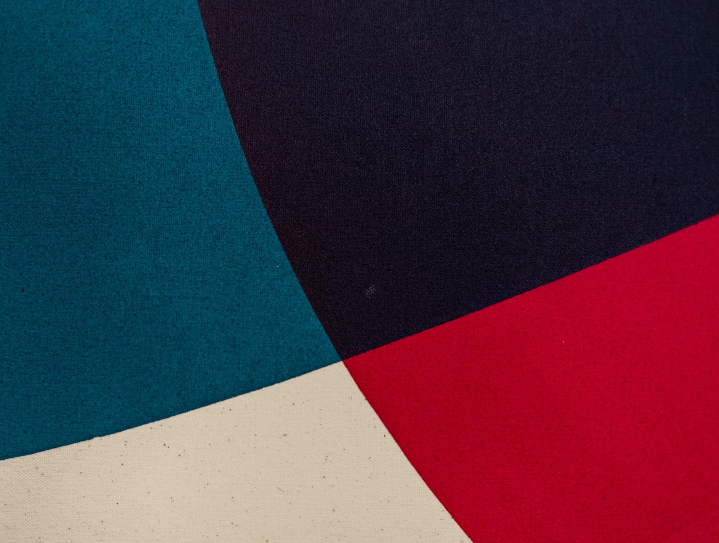 Colour Study 1 - minimalista, contemporaneo, astratto, acrilico su tela in vendita 4