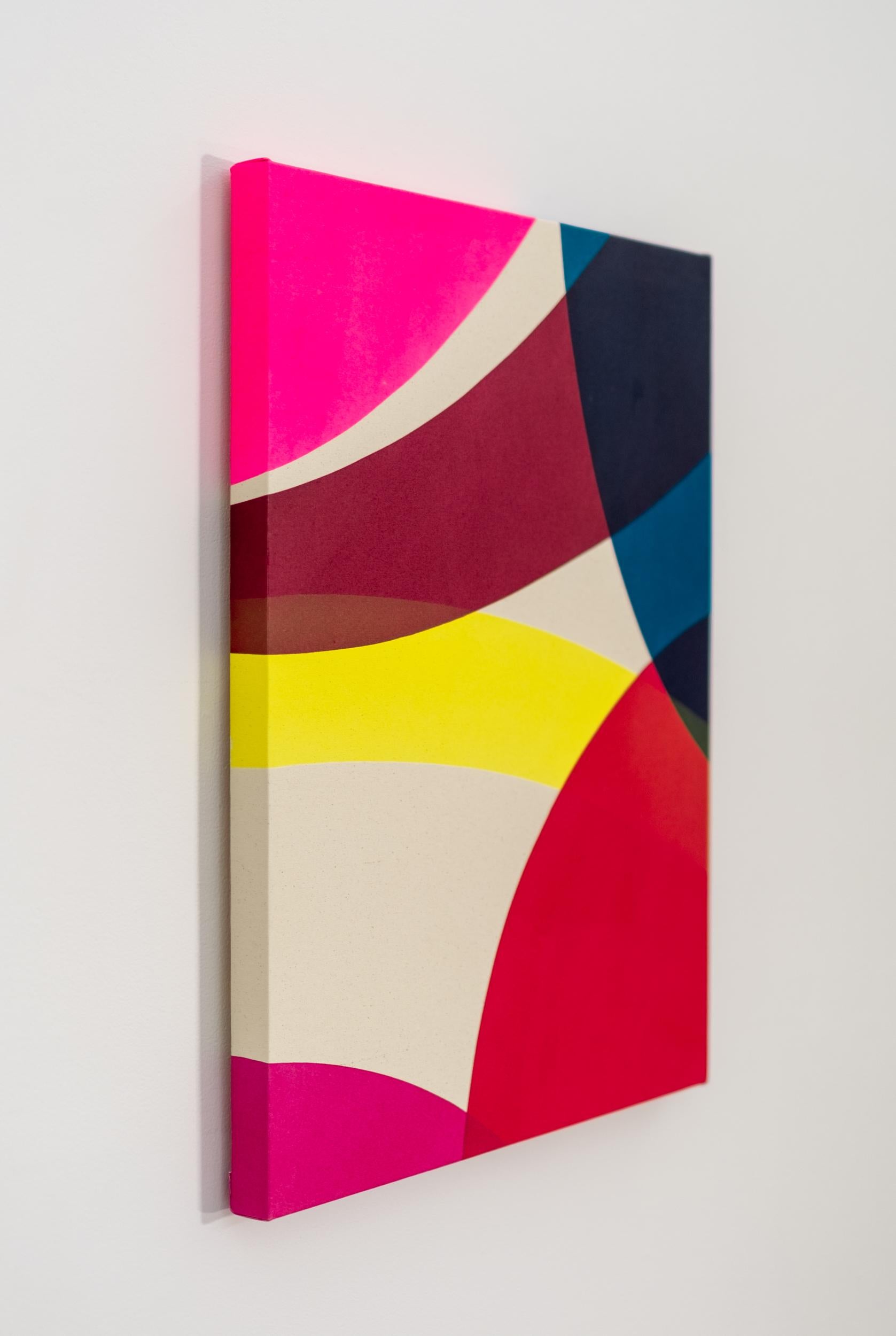 I caratteristici dipinti minimalisti e colorati di Aron Hill si ispirano al movimento artistico modernista.
 
I lavori in campo cromatico di Aron Hill mostrano il loro senso intuitivo del colore e un profondo rispetto per la forma dinamica di