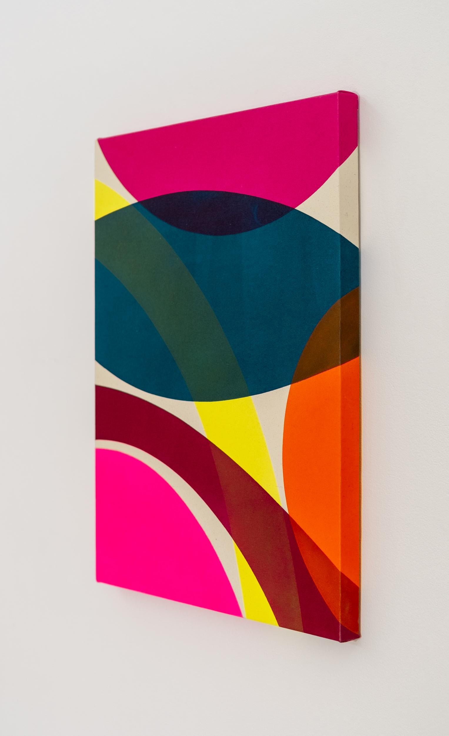 Colour Study 4 - minimaliste, contemporaine, abstraite, acrylique sur toile en vente 1