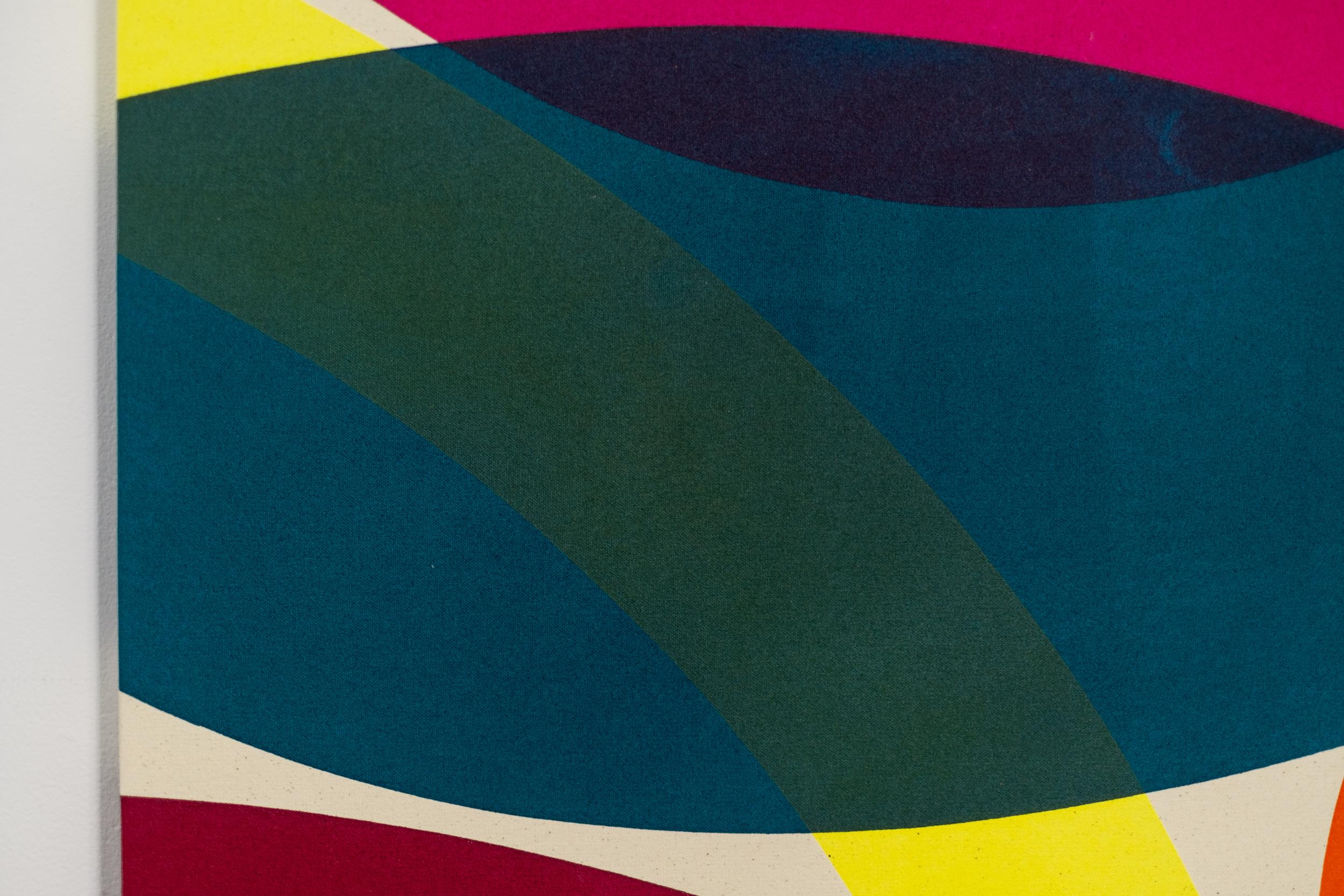 Colour Study 4 - minimaliste, contemporaine, abstraite, acrylique sur toile en vente 4