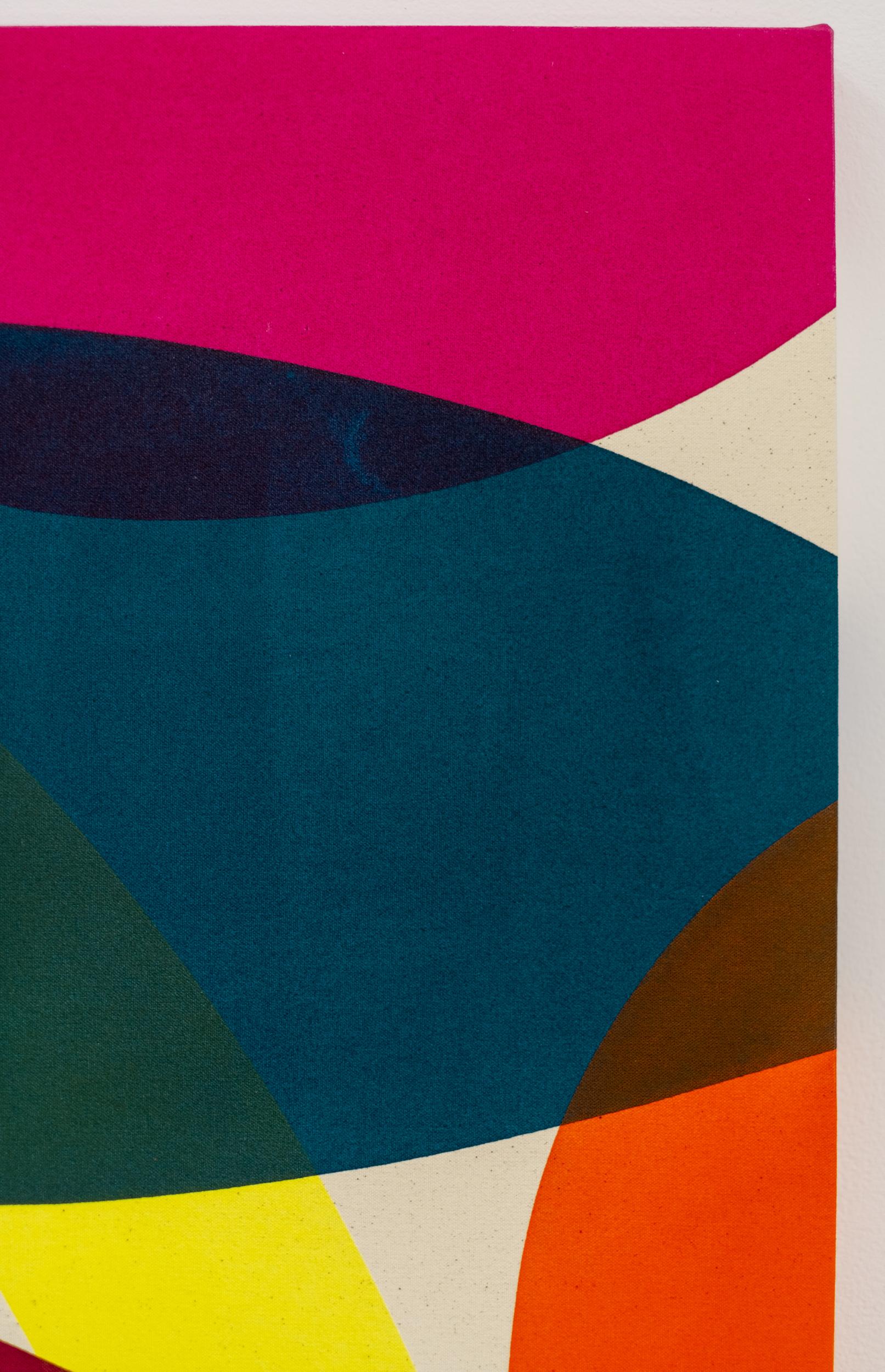 Colour Study 4 - minimaliste, contemporaine, abstraite, acrylique sur toile en vente 5