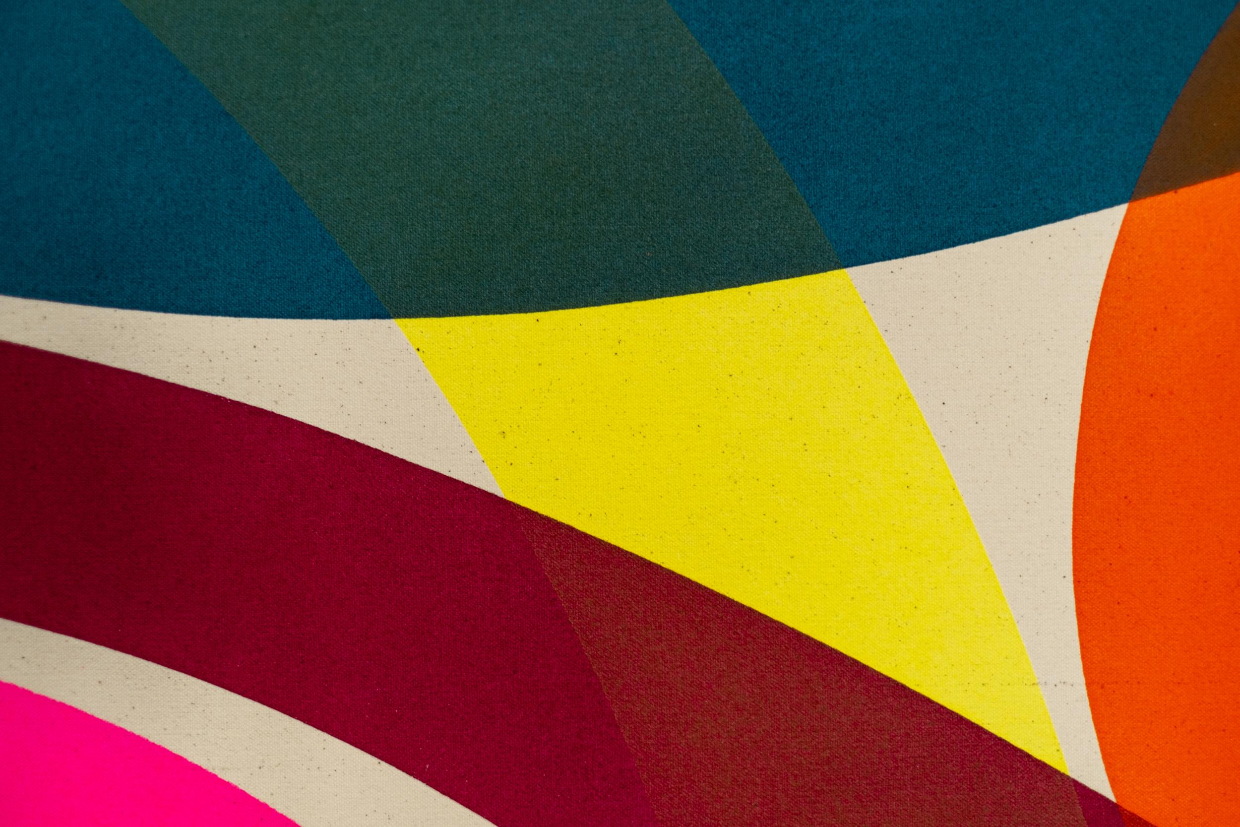Colour Study 4 - minimaliste, contemporaine, abstraite, acrylique sur toile en vente 6