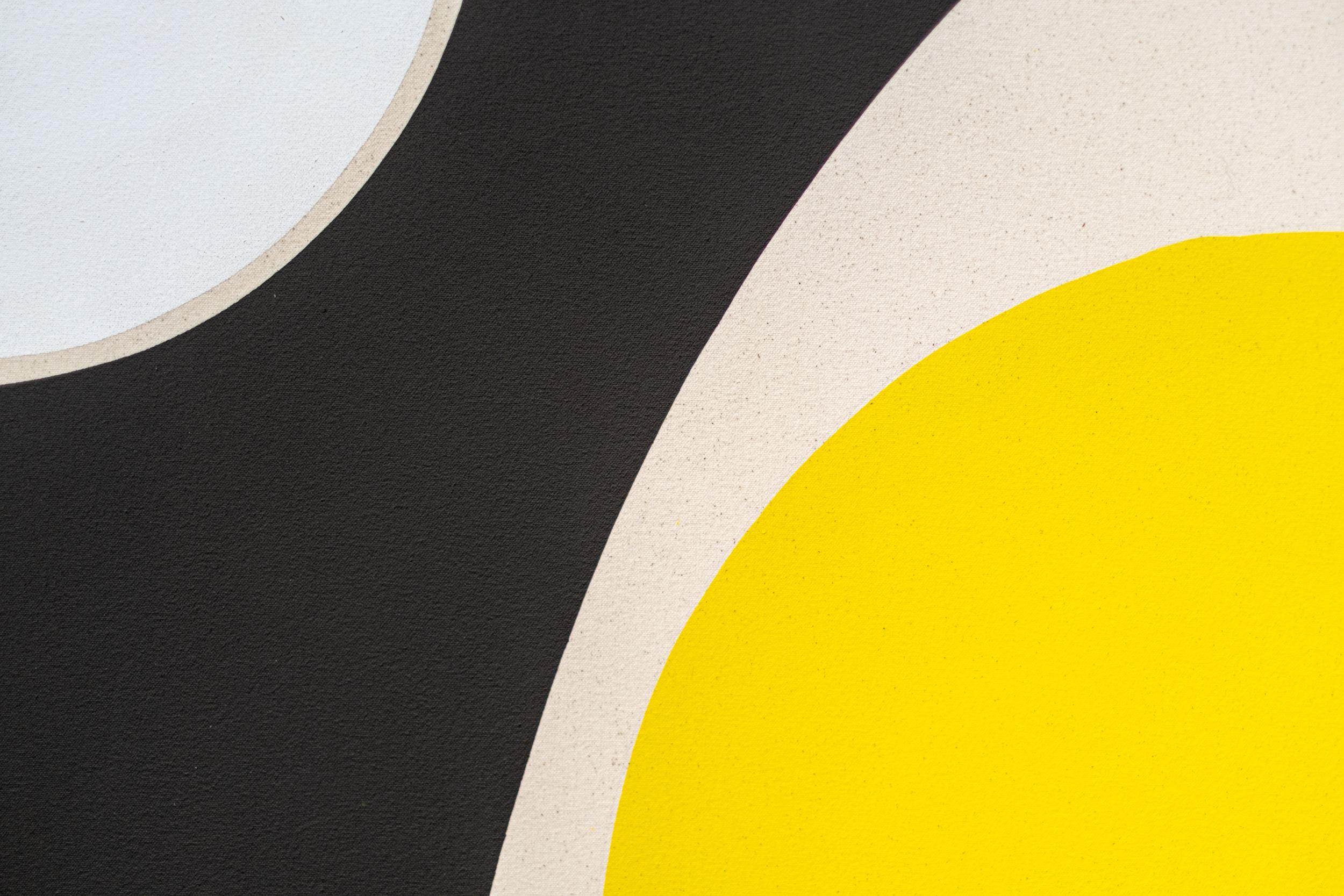 Gardien de la lune - minimaliste, contemporain, abstrait, acrylique sur toile en vente 4