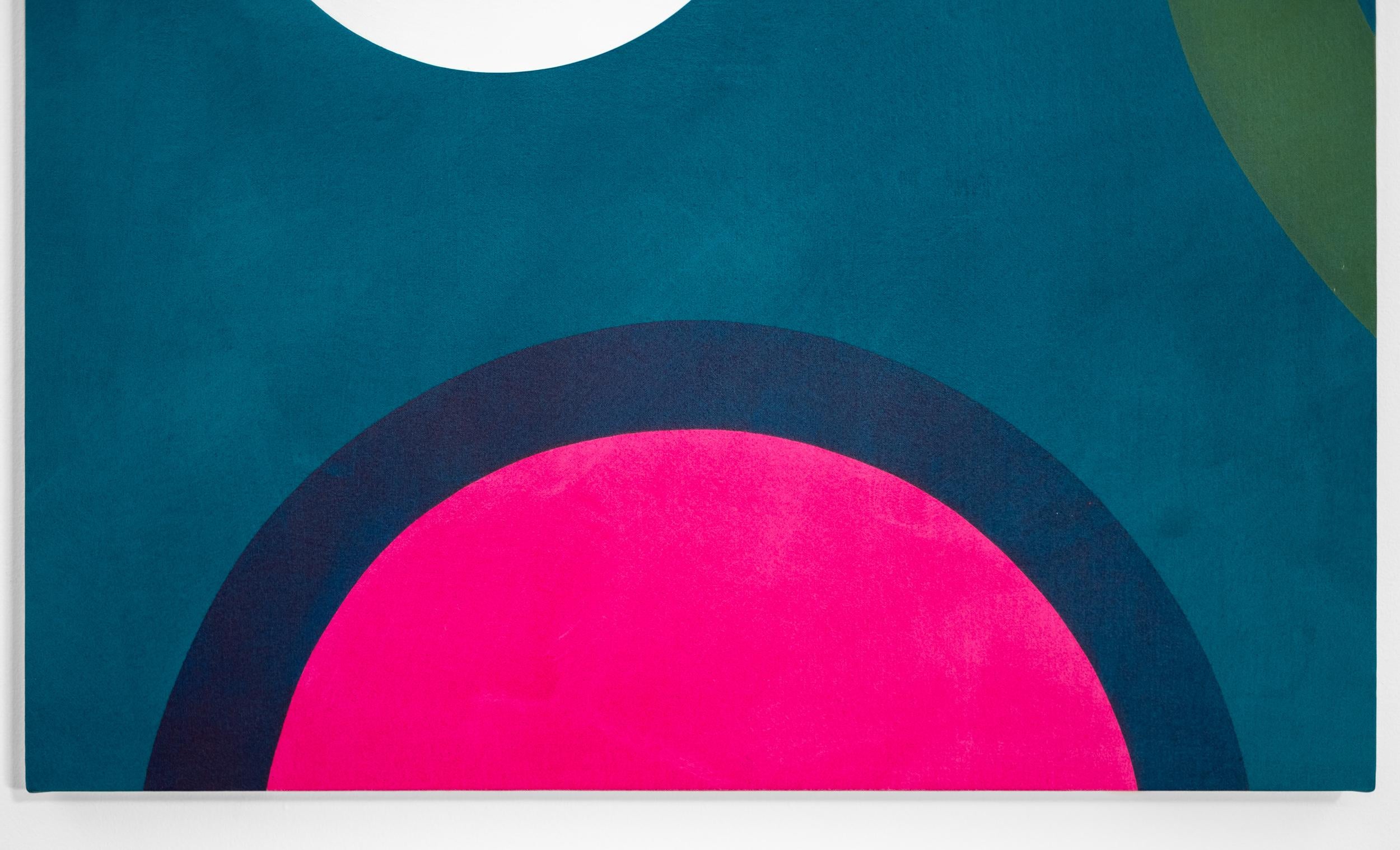 White Moon 1 - minimaliste, contemporaine, abstraite, acrylique sur toile 4
