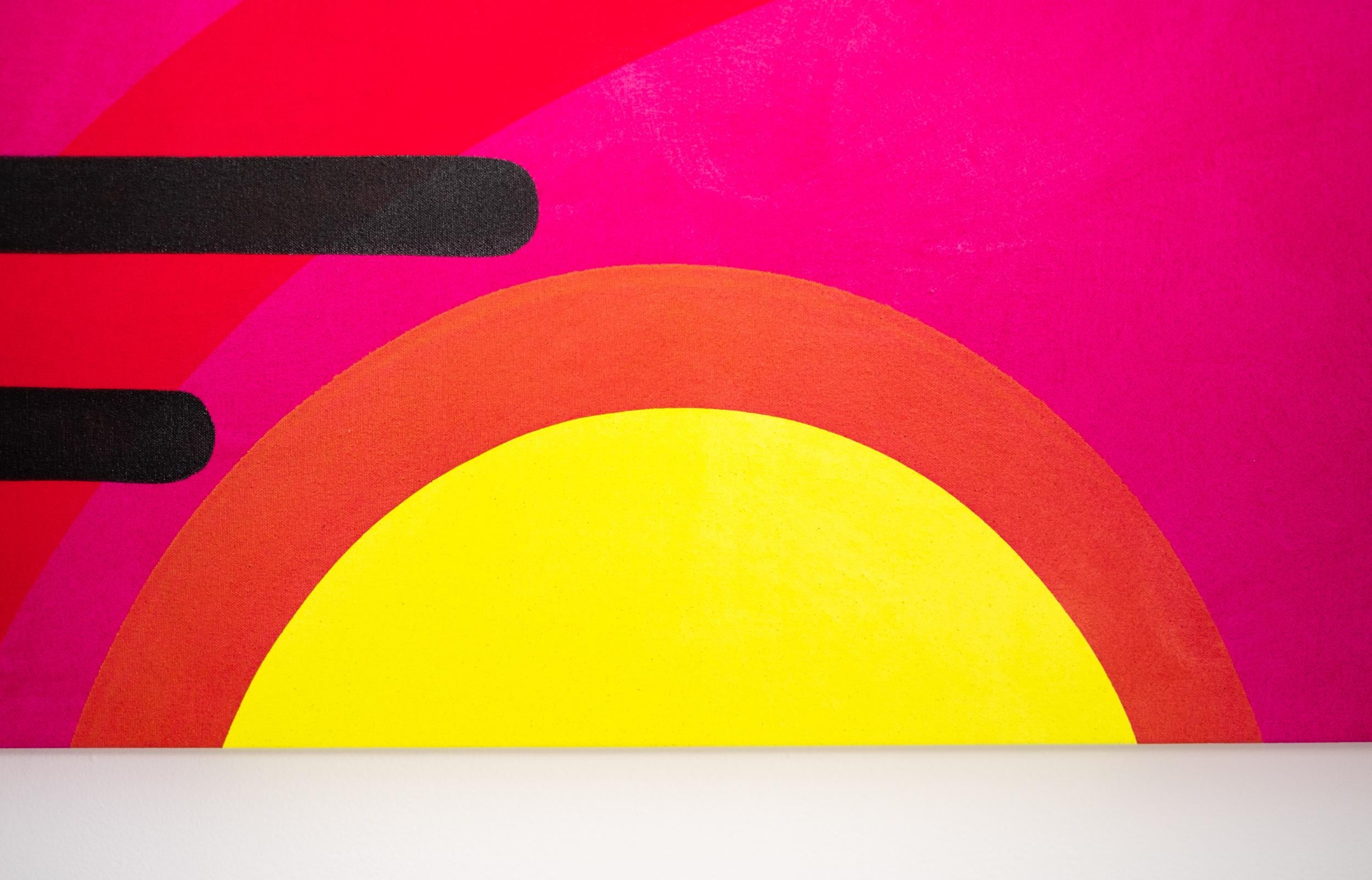 White Moon 2 - minimaliste, contemporaine, abstraite, acrylique sur toile 2