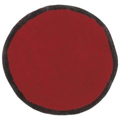 Aros Collection Round 1 Hand-Tufted Small Wool Rug by Nani Marquina in Stock