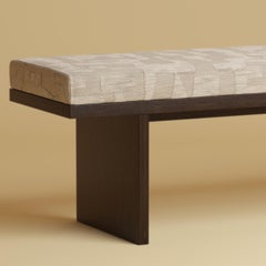 Aros Contemporary Lebanto Bench, Made in Italy