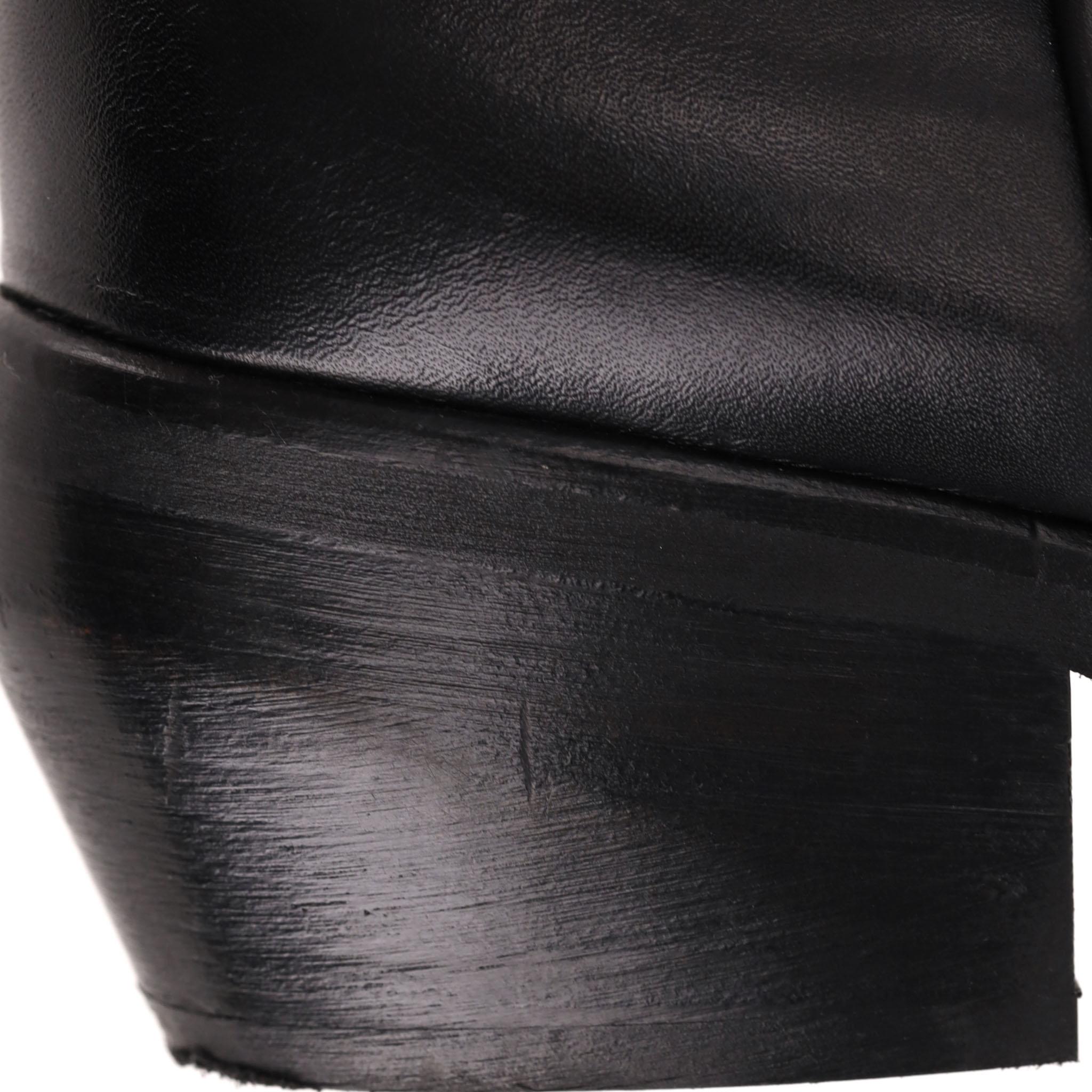 .A.R.O.S.H Embroidered Leather Western Knee-High Boots For Sale 3