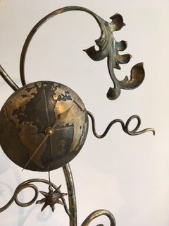 "Around the World" Clock by Mark-brazier-jones, One of a Kind