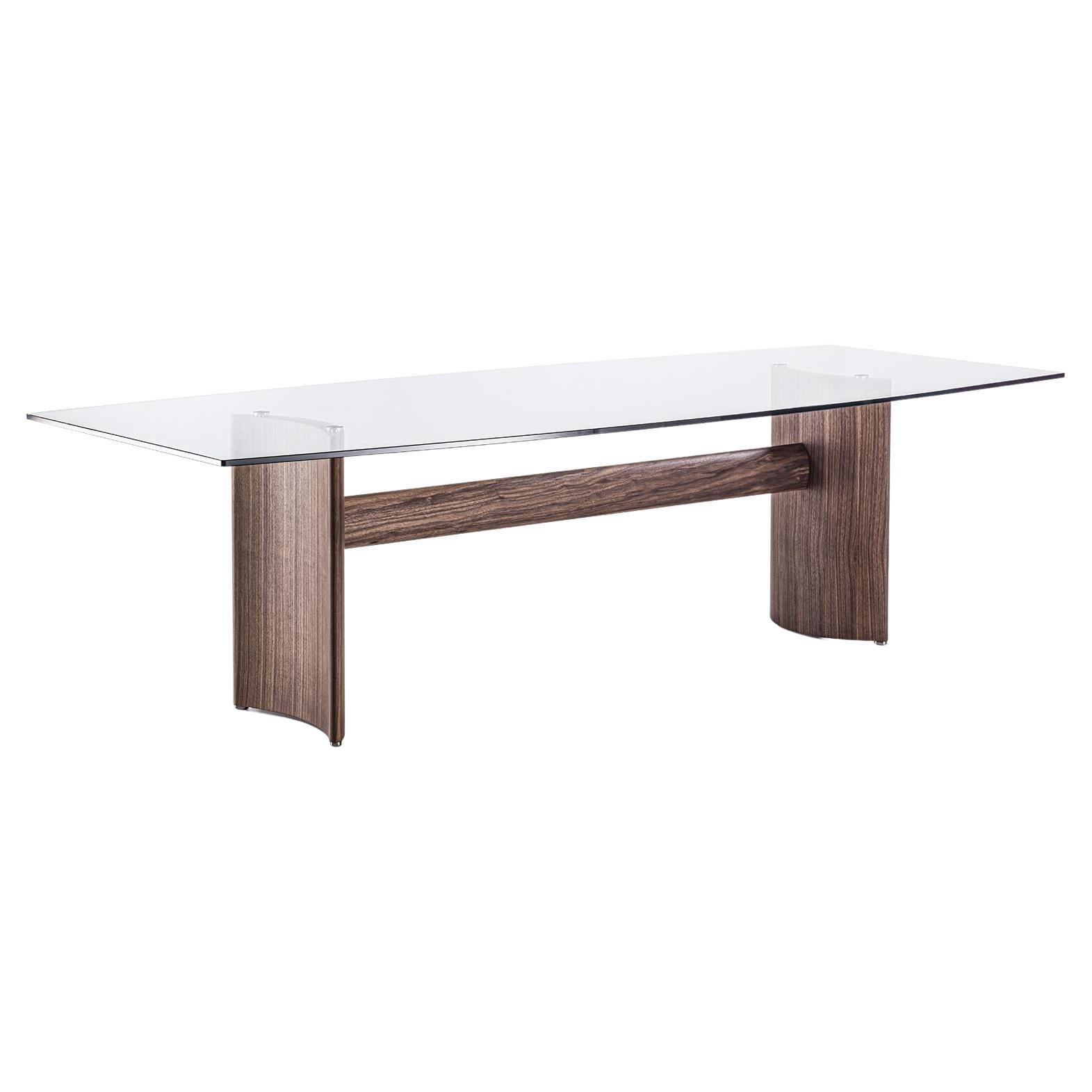 Around Walnut Dining Table For Sale