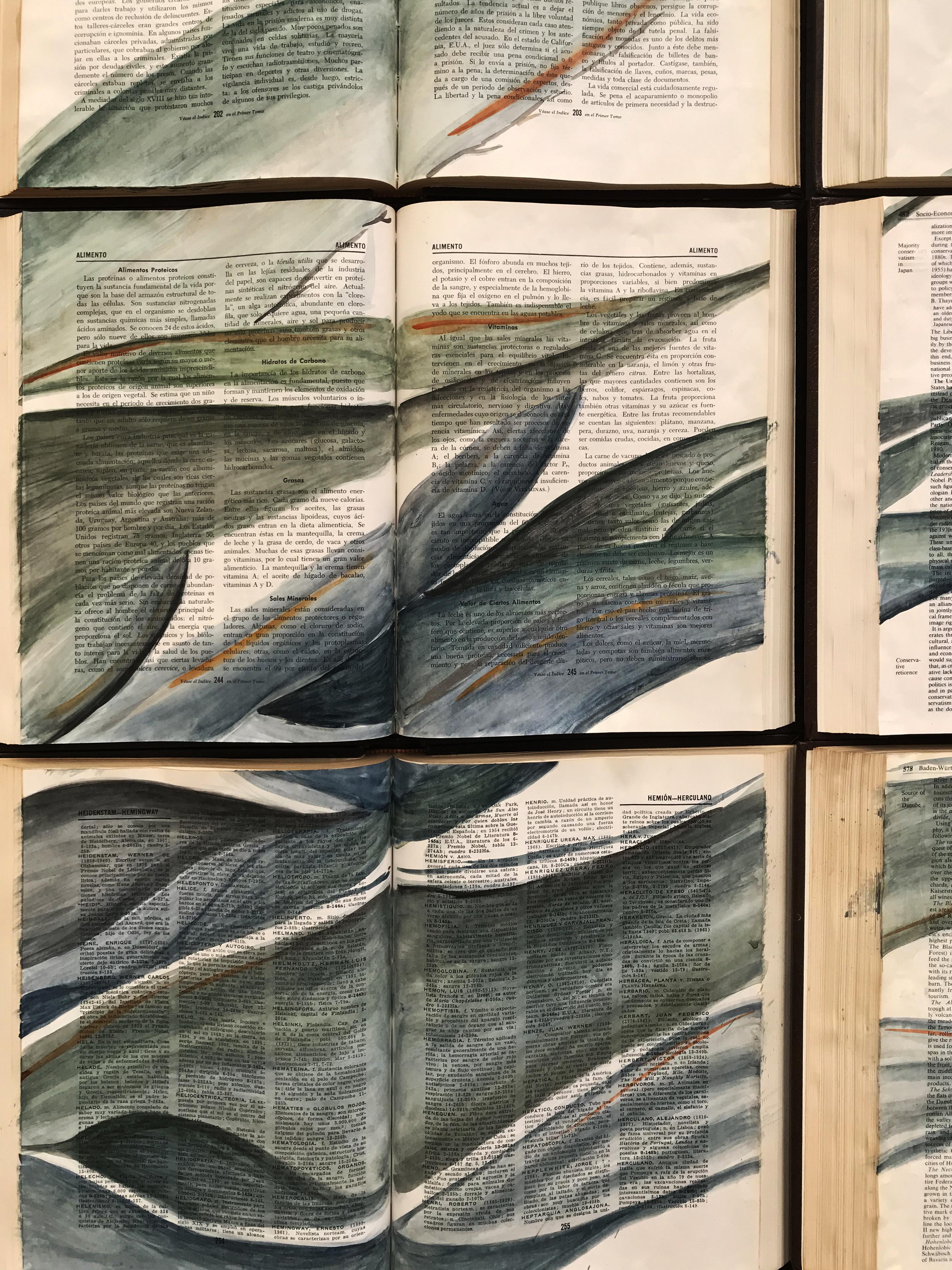 Agave - Belle peinture de plantes préhistoriques 2