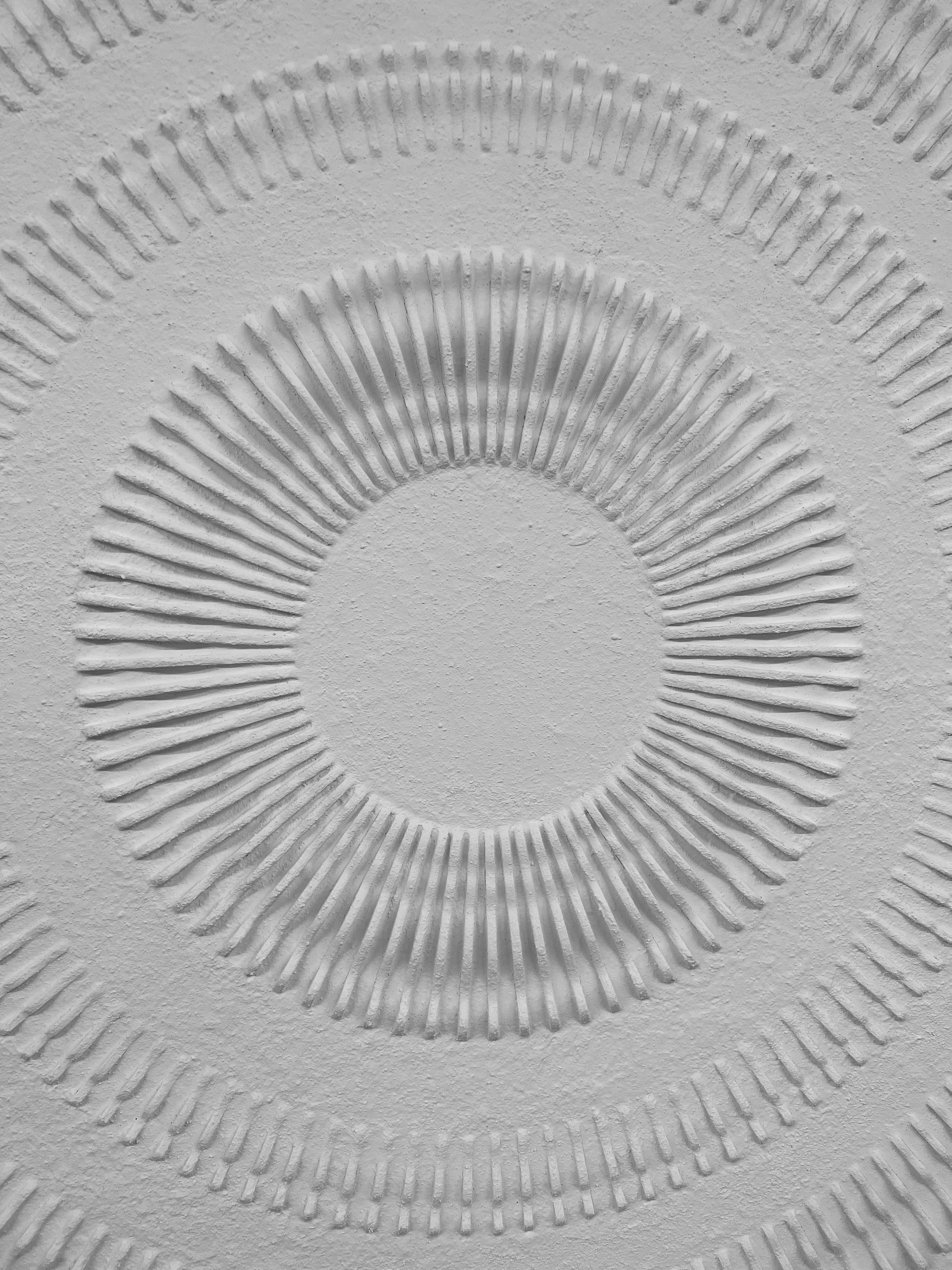 Magnifique circonférence blanche abstraite en 3D  en vente 2