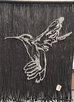 Hummingbird on Ropes - Magnifique tapisserie détaillée
