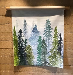 Beautiful Forest on Hanging Canvass