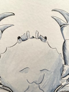 Detailed Watercolor and Ink Ocean Theme Painting