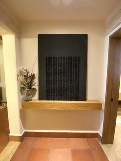 Diverging Black Oasis. Ideal  piece for modern spaces