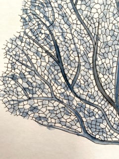 Coral Reef. Elegant Watercolor Painting Ideal for Beach Homes