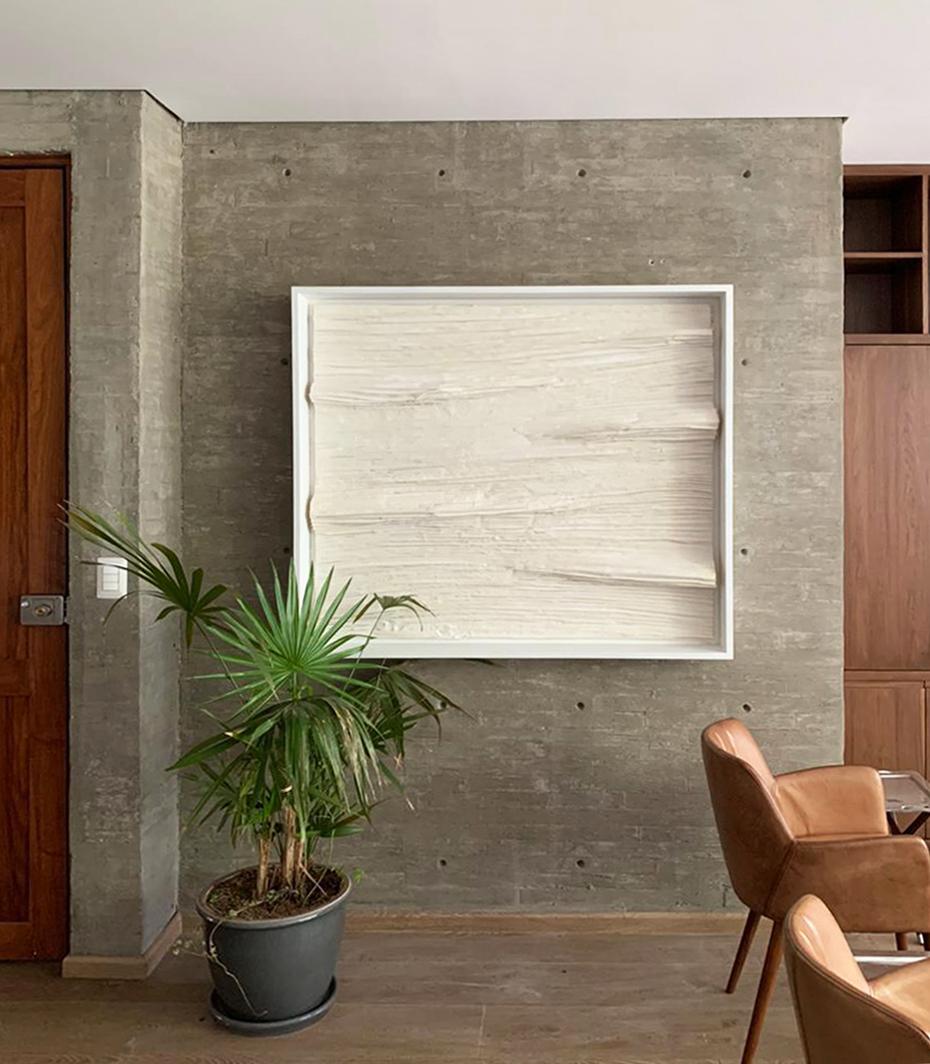 Elegant White Abstract Art for Modern Spaces 