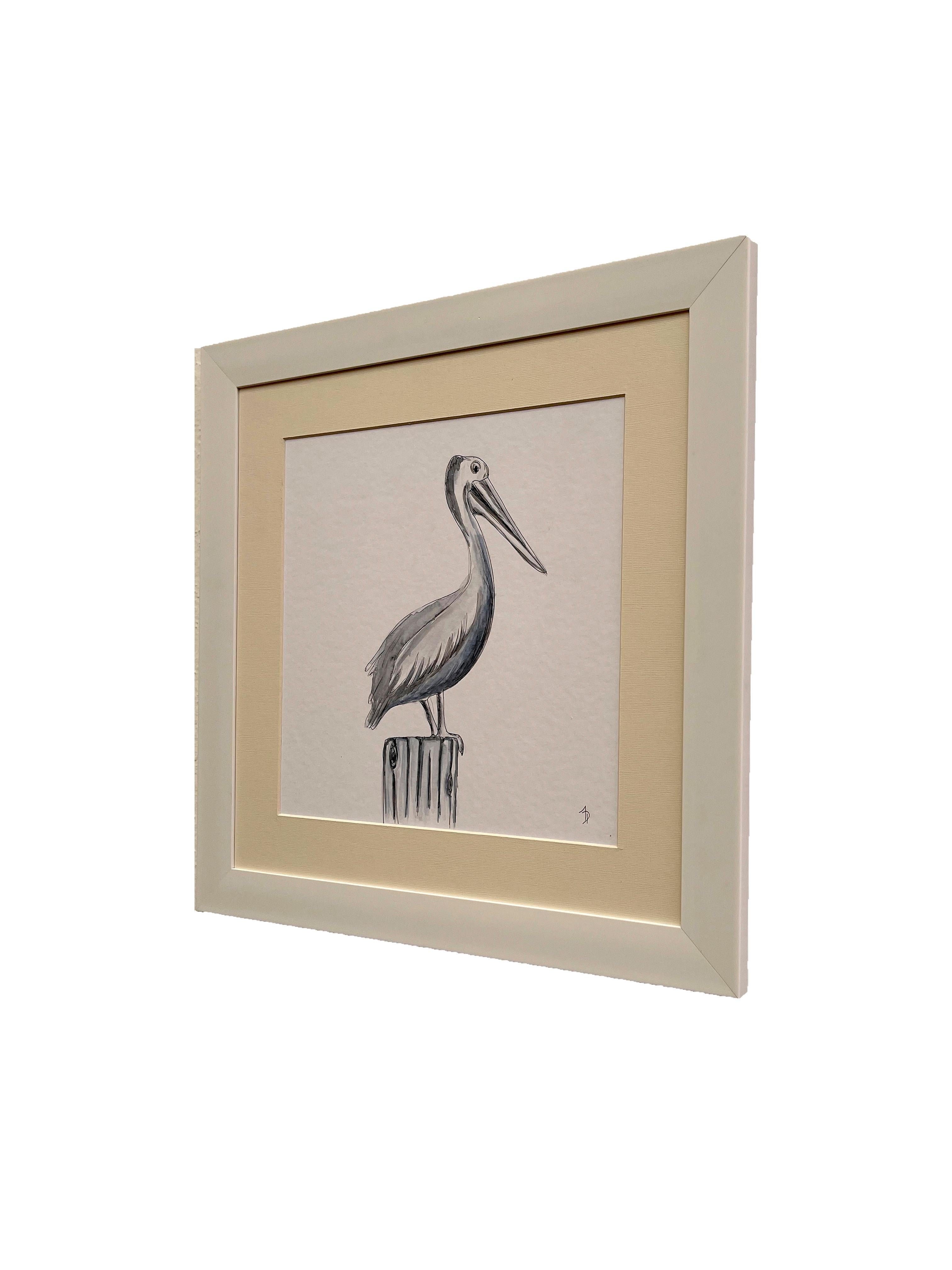 Schönes Aquarellgemälde Ideal für Strandwohnungen (Zeitgenössisch), Painting, von Arozarena De La Fuente