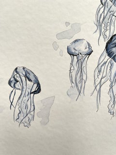 Pacific Jellyfish Dance. Outstanding Artwork Ideal for Beach Homes