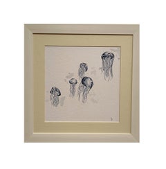 Pacific Jellyfish Dance. Outstanding Artwork Ideal for Beach Homes