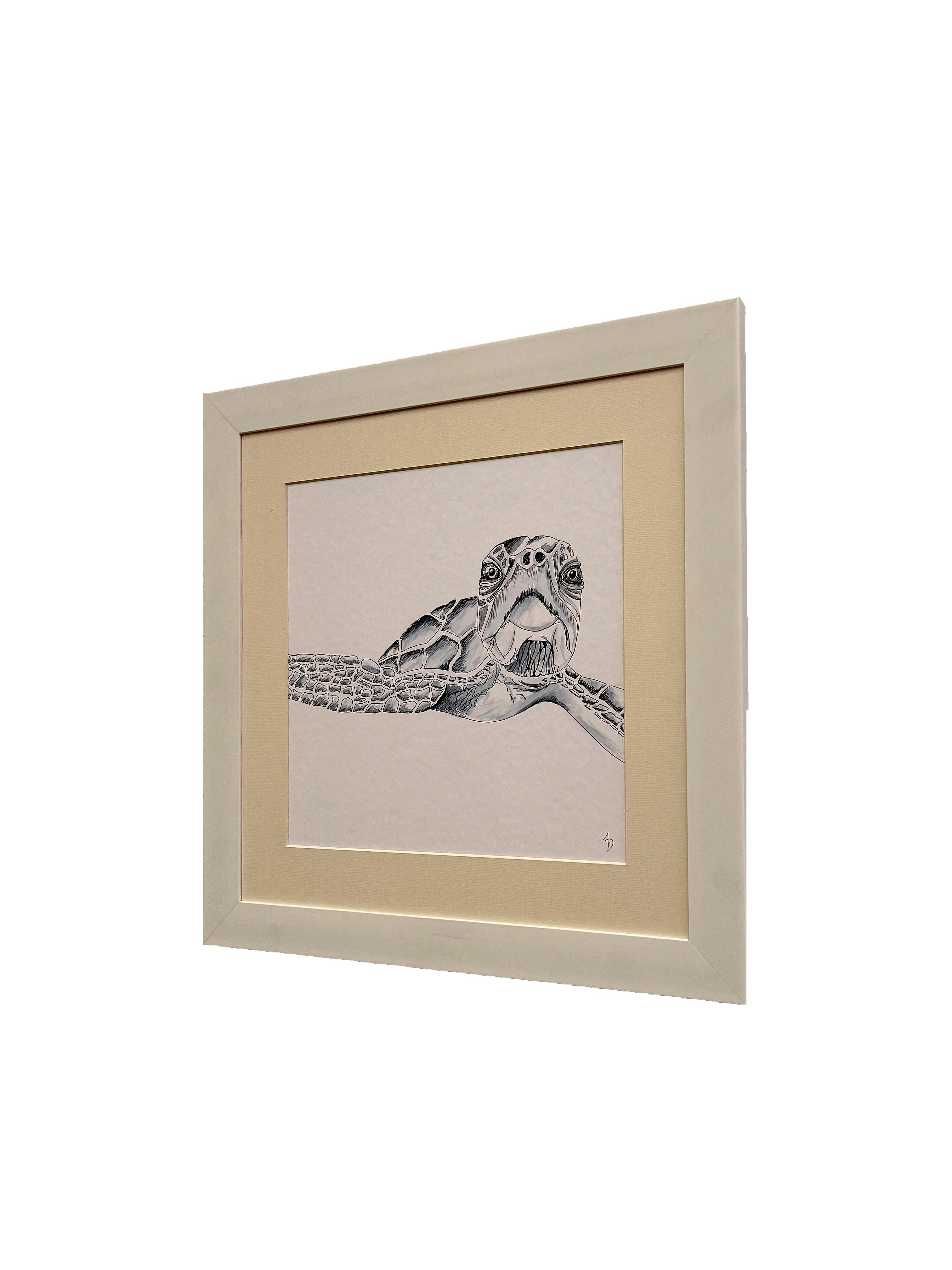 Mareas. Hermosa Pieza Ideal para Montaje de Collage en Elegantes Casas de Playa - Painting Contemporáneo de Arozarena De La Fuente
