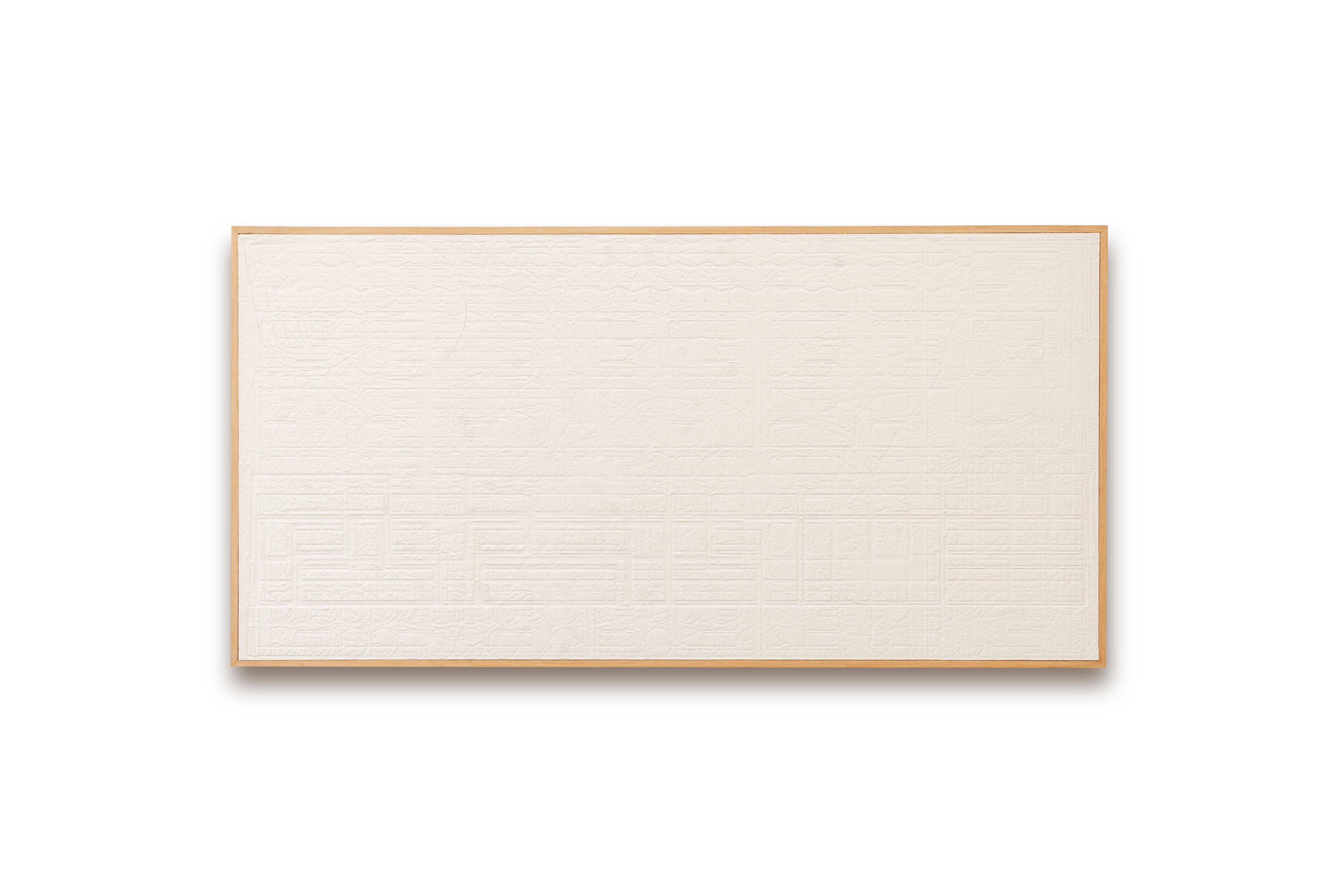 Arozarena De La Fuente Abstract Painting - Unique White Painting Ideal for Modern and Large Spaces 
