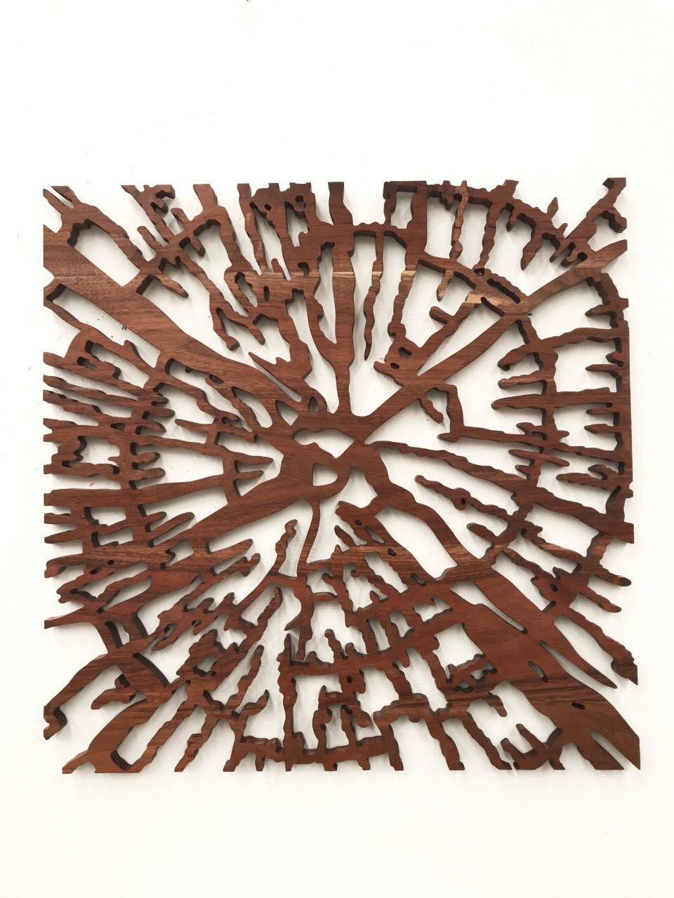 Dendrocronology, Beautiful Sculpture like wooden piece, inspired by nature