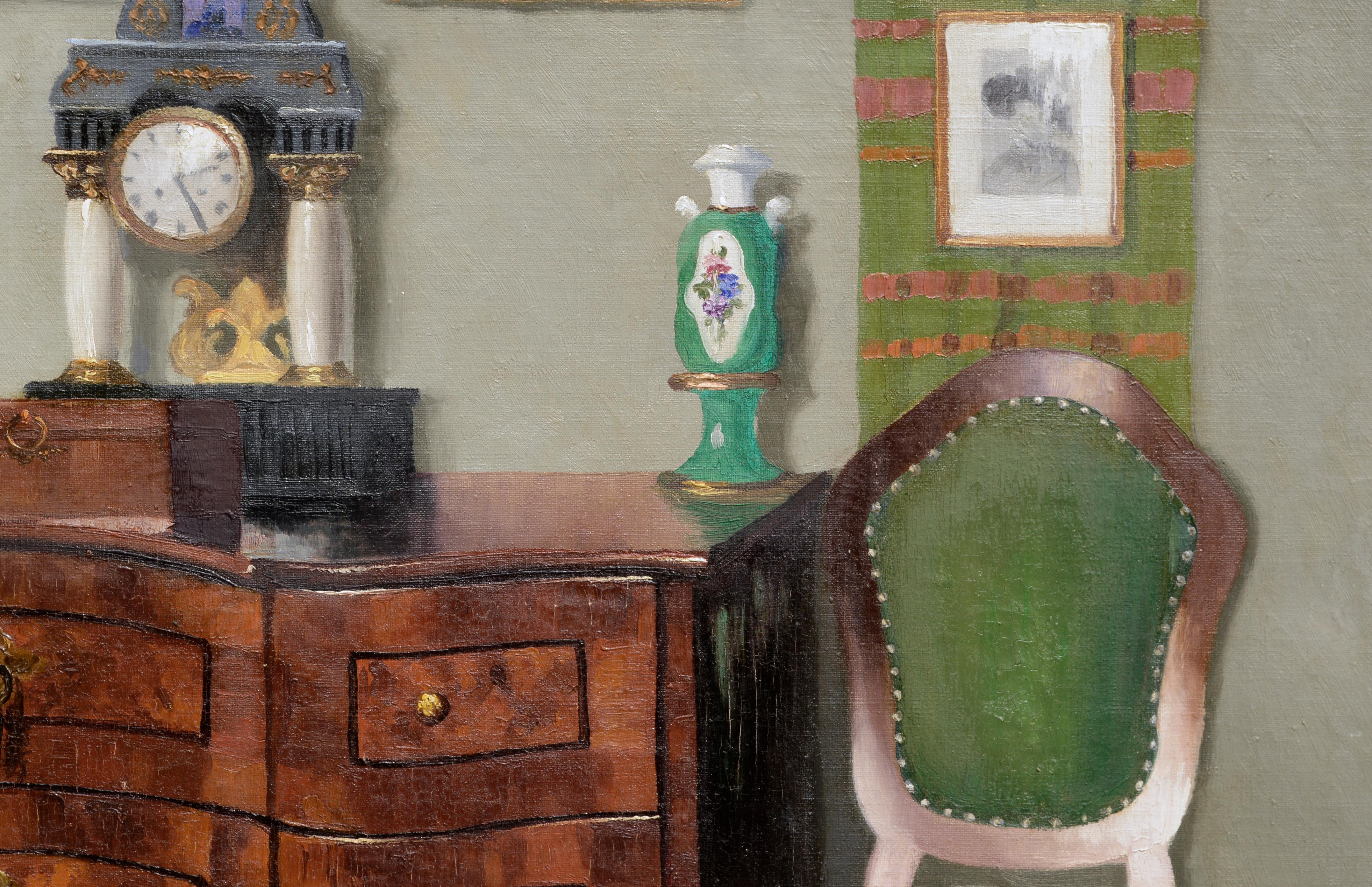 Interior Still Life with Paintings 1