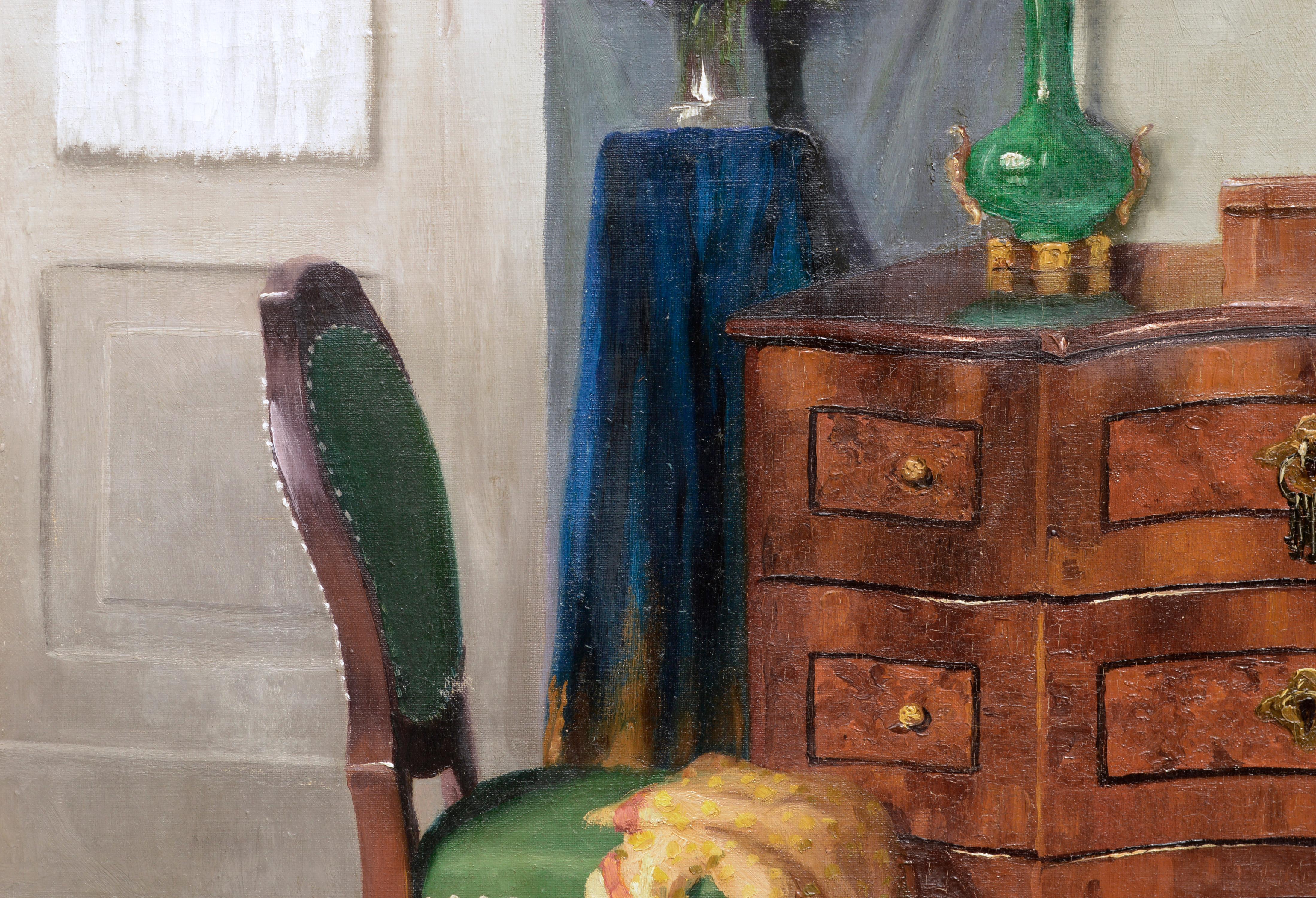 Interior Still Life with Paintings 2