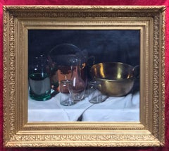 Still Life with Copper and Glasses