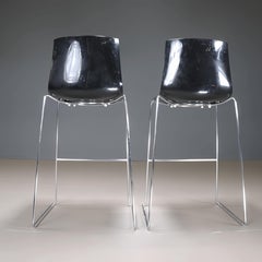 Taburete de bar Arper Catifa 46 Negro