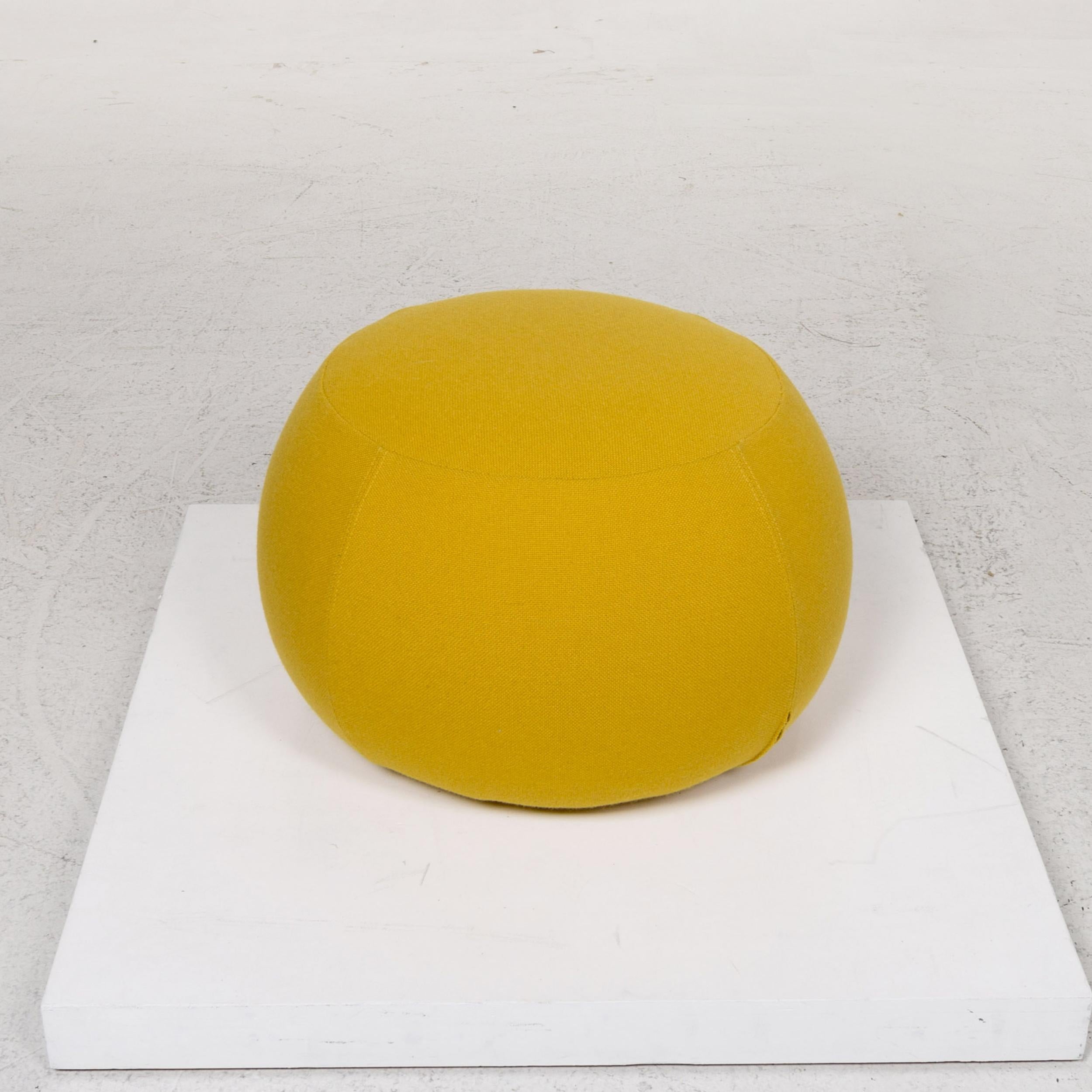 Arper Pix 67 Fabric Stool Set Yellow 2 Pouf 3