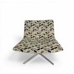 Sillón Catifa 80 de Arper con base de pedestal, Pareja