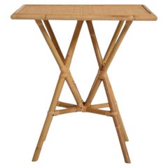 "Arrabida" 55cm natural rattan table, Barracuda edition.