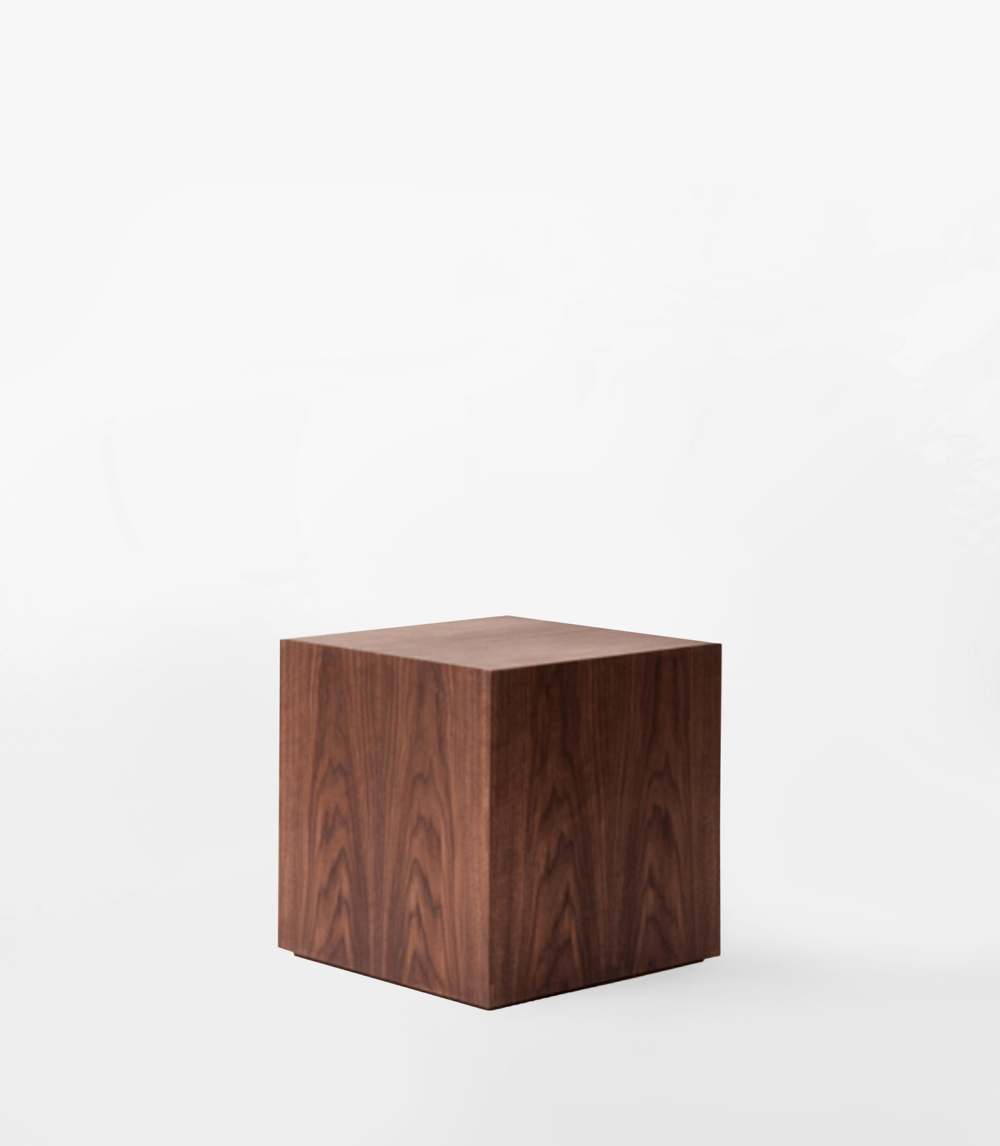 Equal parts beautiful and timeless, the Arran side table is a simple product, beautifully showcasing the timeless qualities of wood. Designed for use independently or combined with the various sizes available to create a sculptural installation of