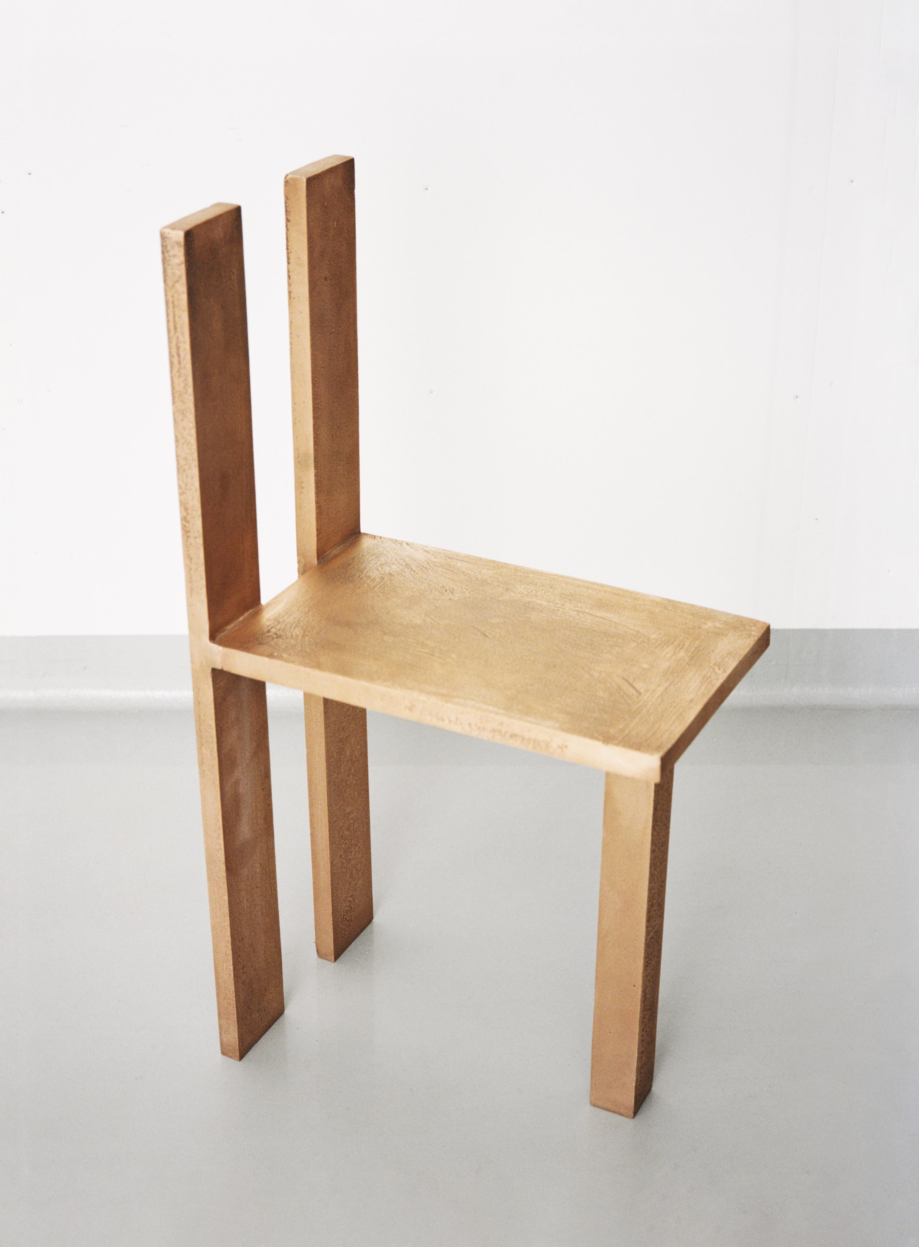 ARREGLO nº 1 (Silla) Bronce rojo de Nick Ross Sueco en venta