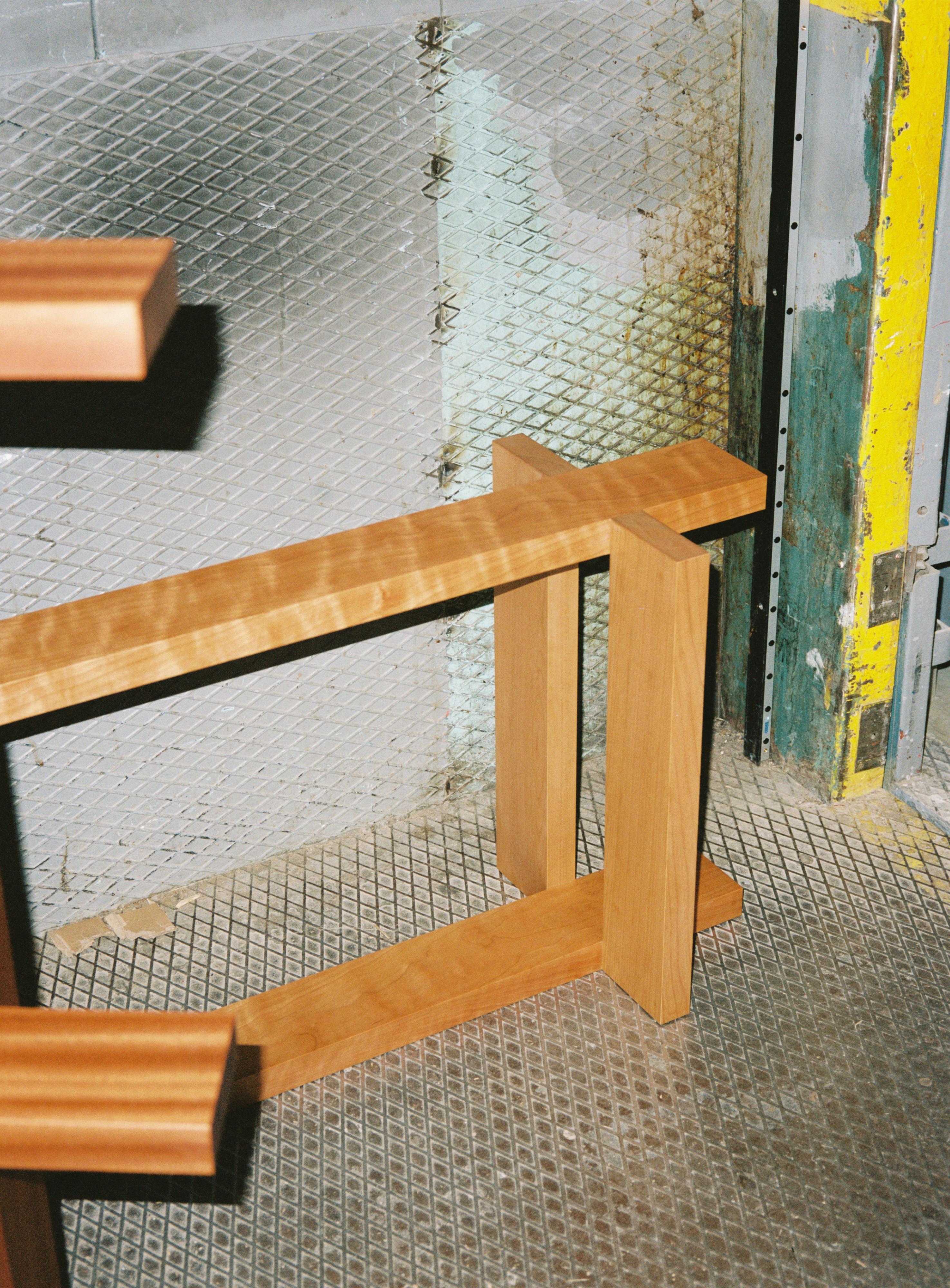 Minimalist ARRANGEMENT #10 (Console) Cherry by Nick Ross For Sale