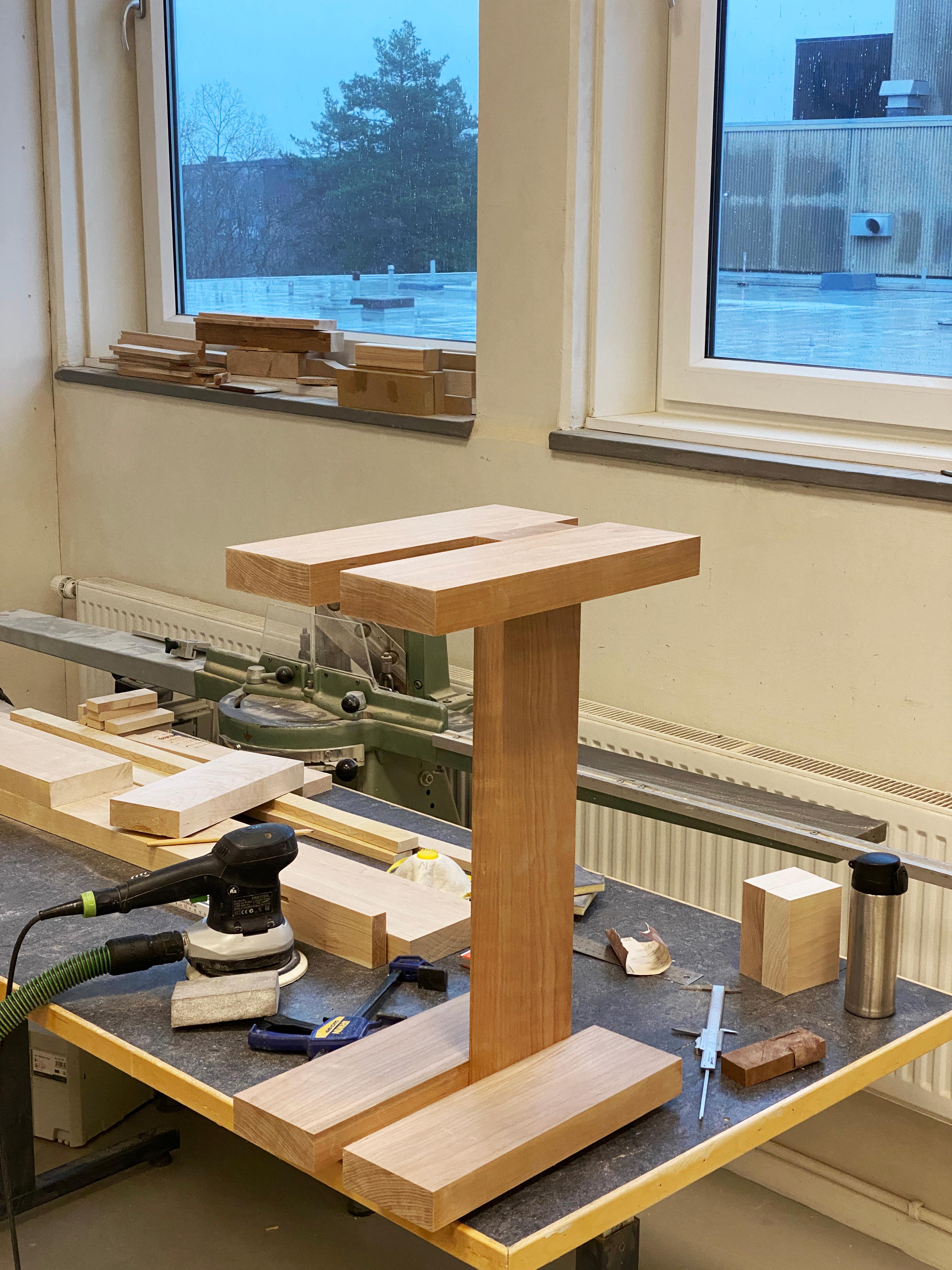 Suédois ARRANGEMENT n°15 (table de dessus de lit) cerisier de Nick Ross en vente