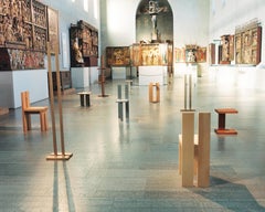 ARRANGEMENT #4 (Stuhl) Aluminium von Nick Ross