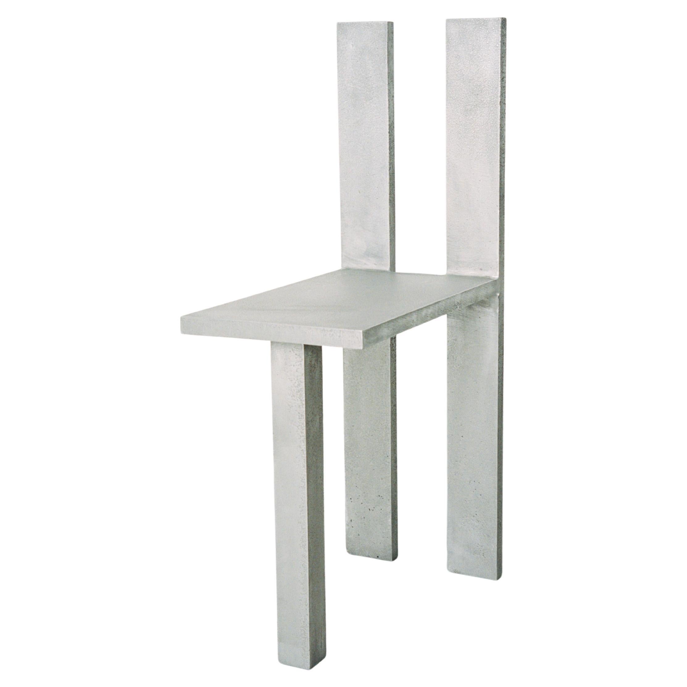 ARRANGEMENT #4 (Chair) Aluminium by Nick Ross For Sale