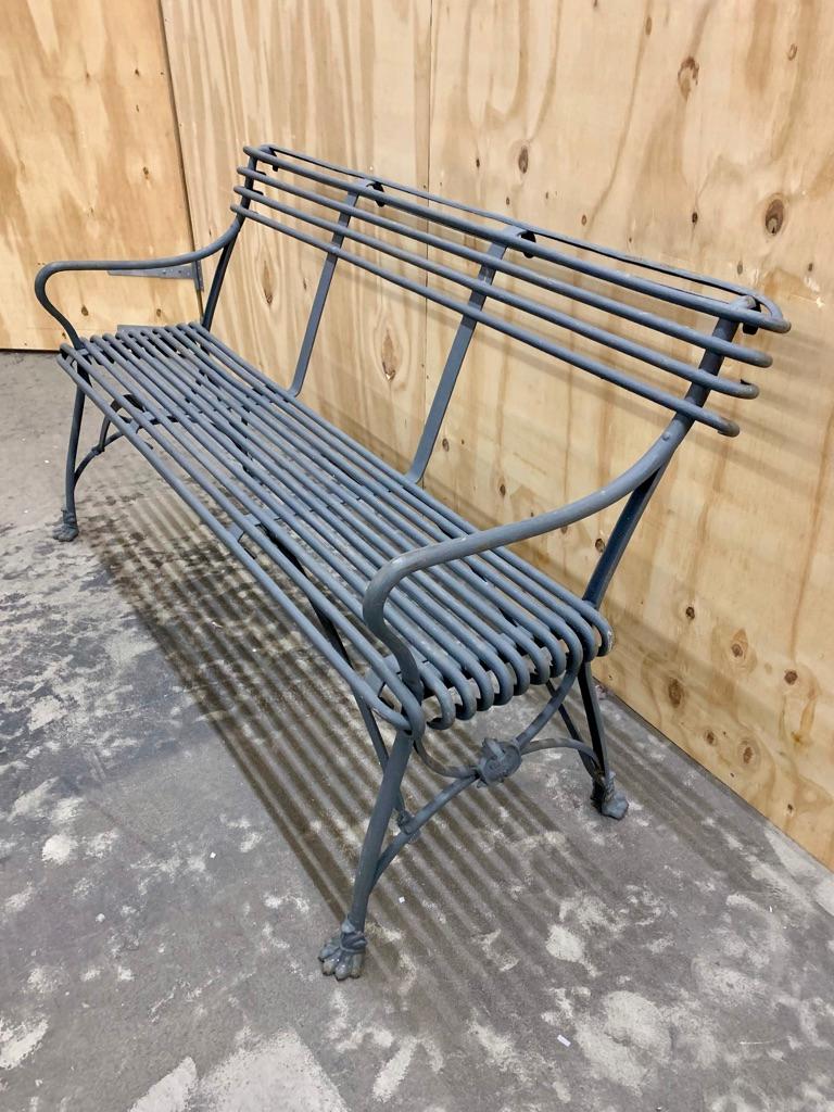 French Arras Garden Bench For Sale