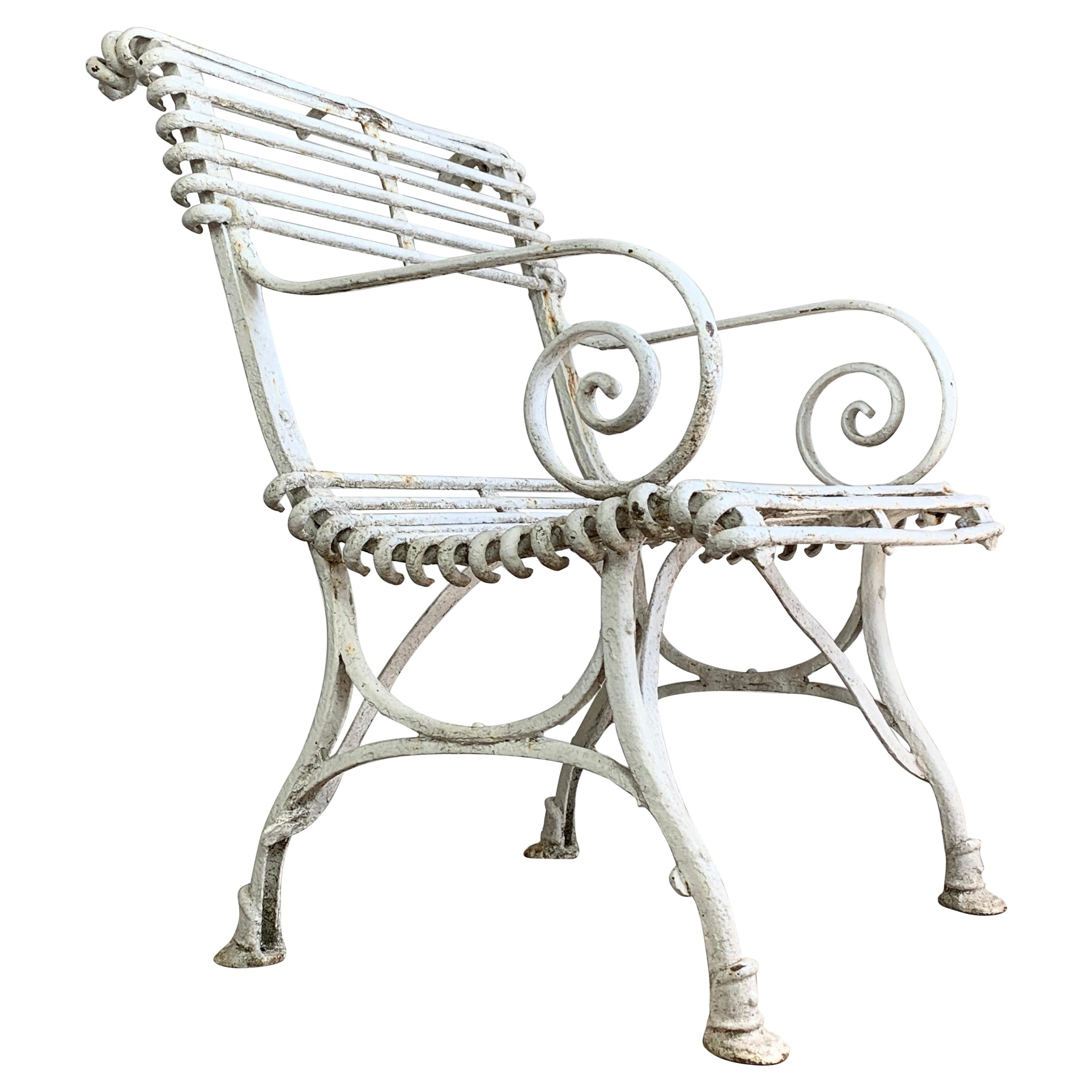 Arras Saint Sauveur Garden Chair, circa 1910