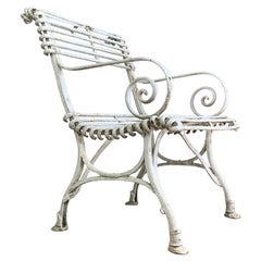 Chaise de jardin Arras Saint Sauveur, vers 1910