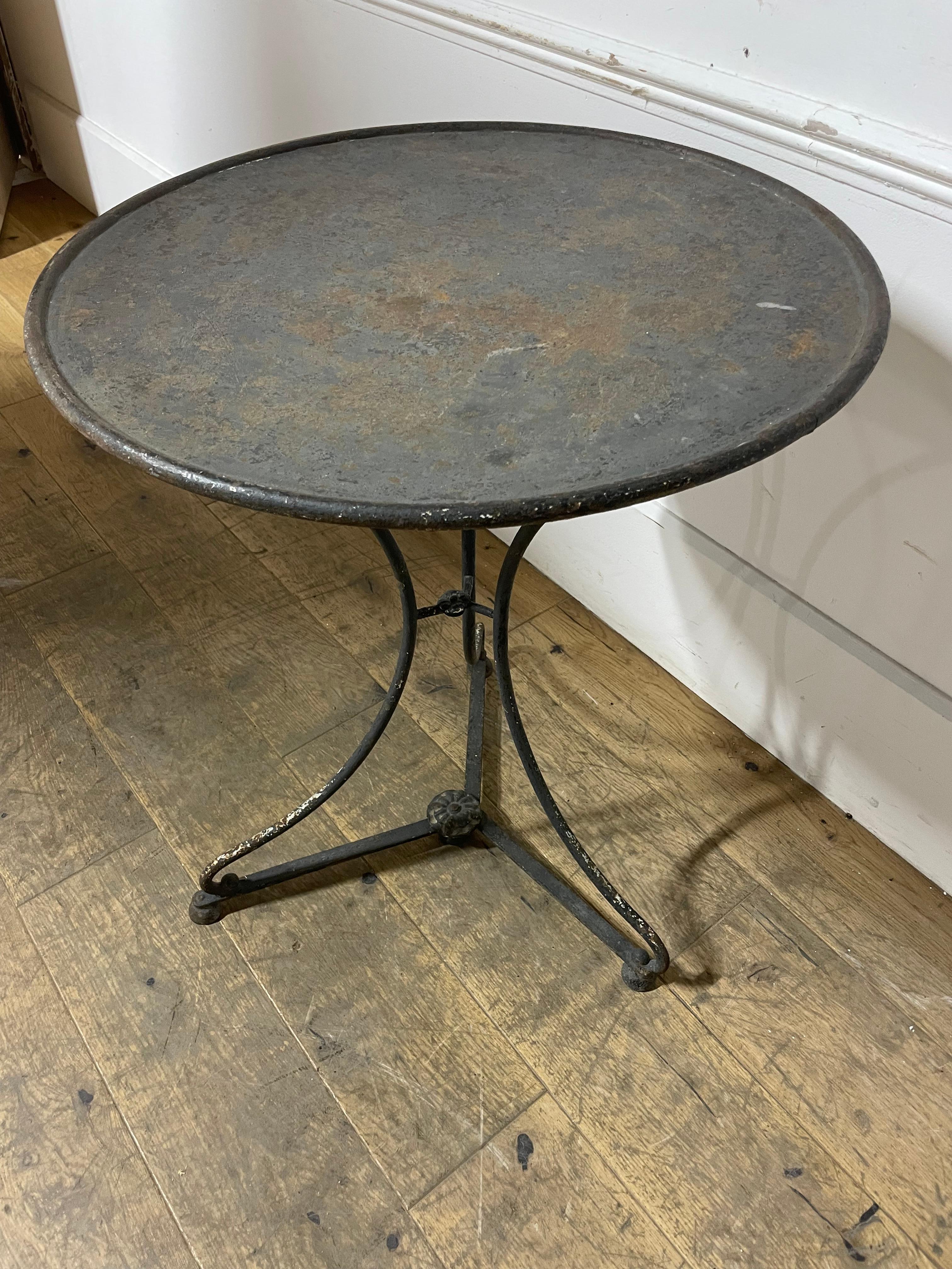 Arras style folding Bistro table / Garden table 1