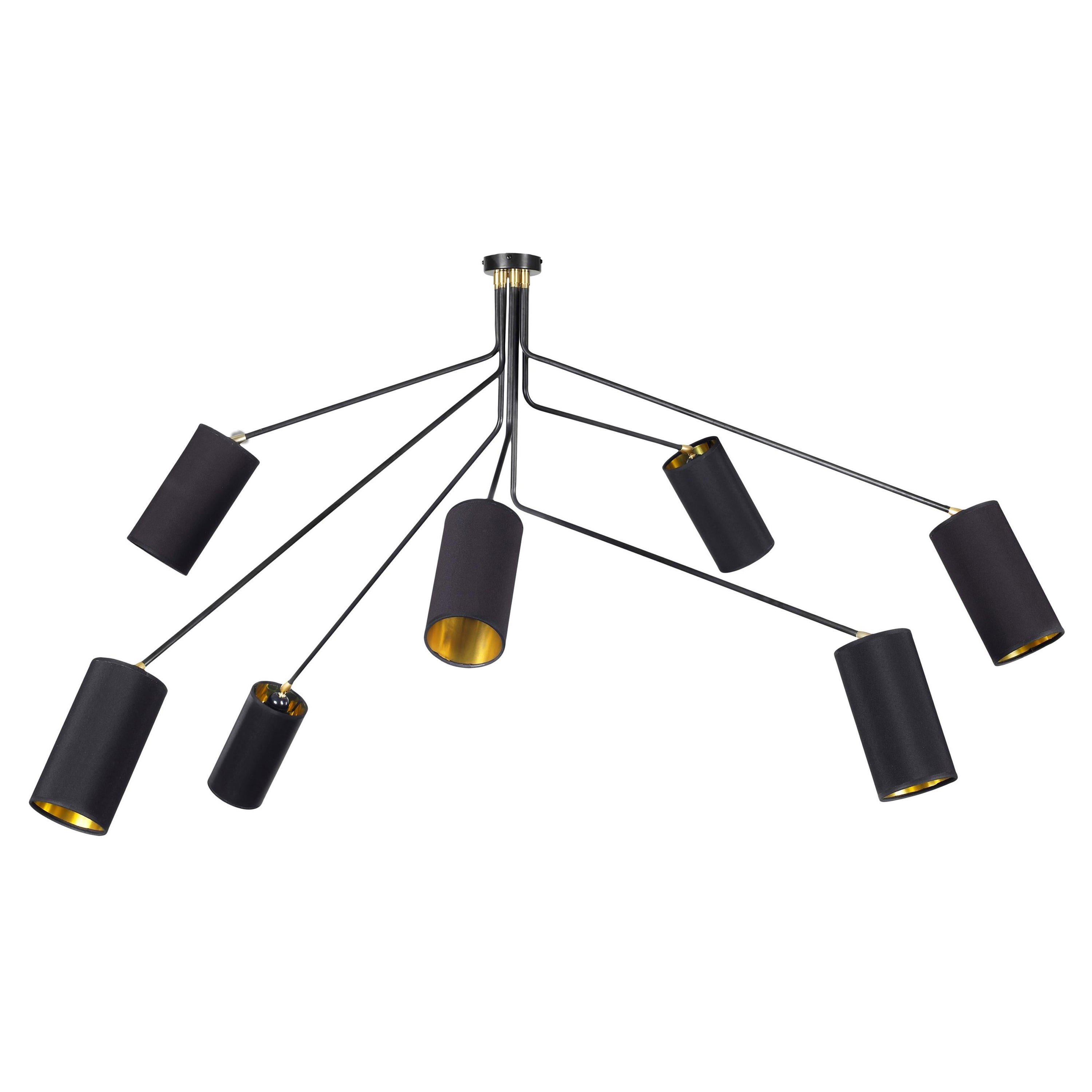 Lampe à suspension en coton Array de CTO Lighting