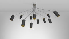 Array Large Cotton Pendant Light by CTO Lighting