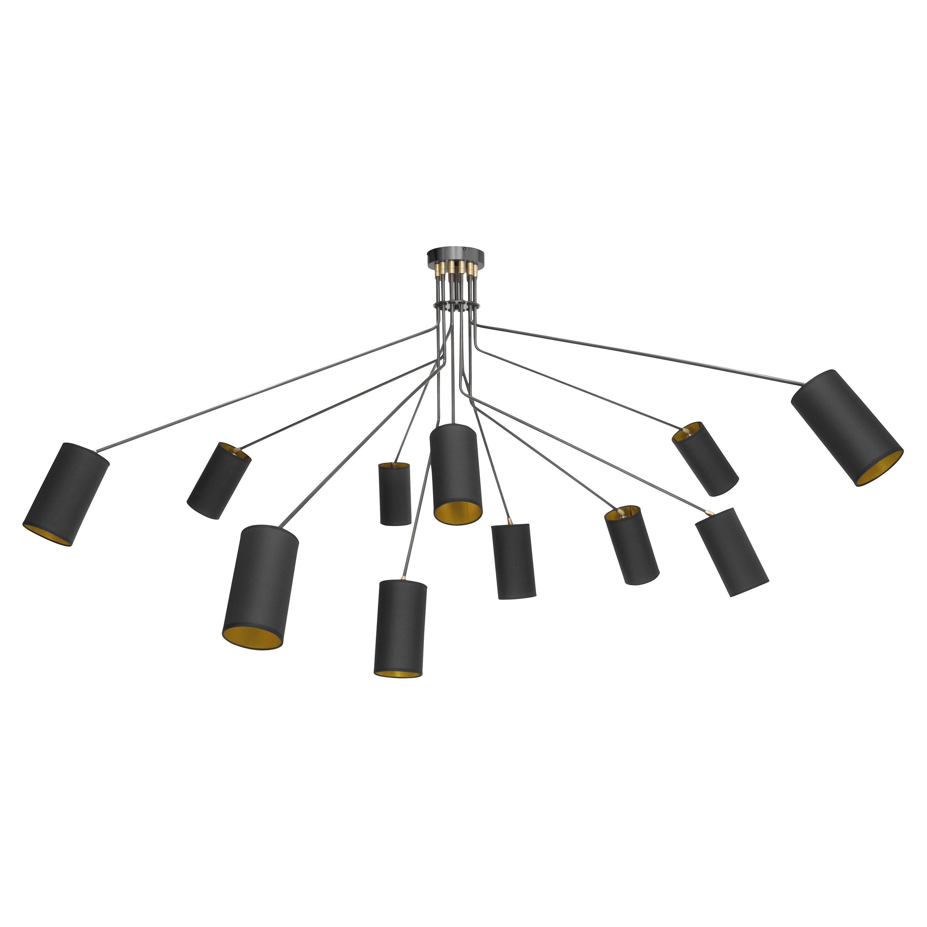 Array Large Cotton Pendant Light by CTO Lighting For Sale